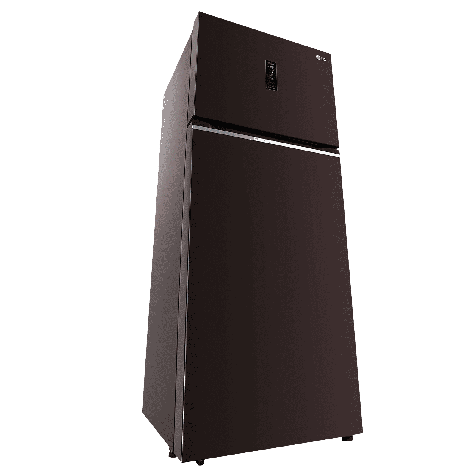 LG 380 Litres 3 Star Frost Free Double Door Smart Wi-Fi Enabled Refrigerator with Smart Diagnosis (GL-T412VRSX.DRSZEB, Russet Sheen)_12