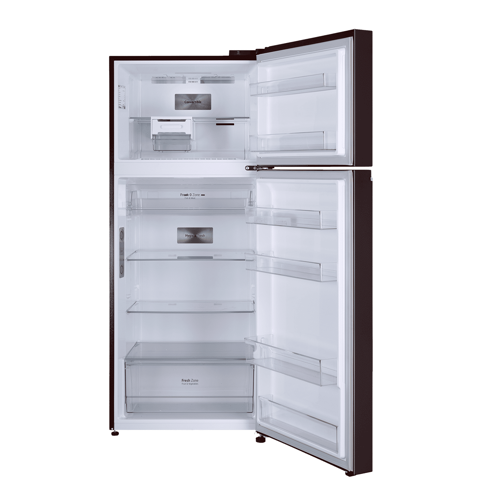 LG 380 Litres 3 Star Frost Free Double Door Smart Wi-Fi Enabled Refrigerator with Smart Diagnosis (GL-T412VRSX.DRSZEB, Russet Sheen)_6