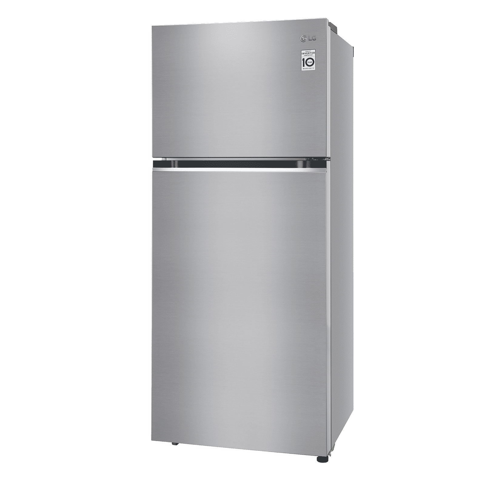 LG 380 Litres 2 Star Frost Free Double Door Refrigerator with Smart Diagnosis (GL-N412SDSY, Dazzle Steel) LG 380 Litres 2 Star Frost Free Double Door Refrigerator with Smart Diagnosis (GL-N412SDSY, Dazzle Steel)_4