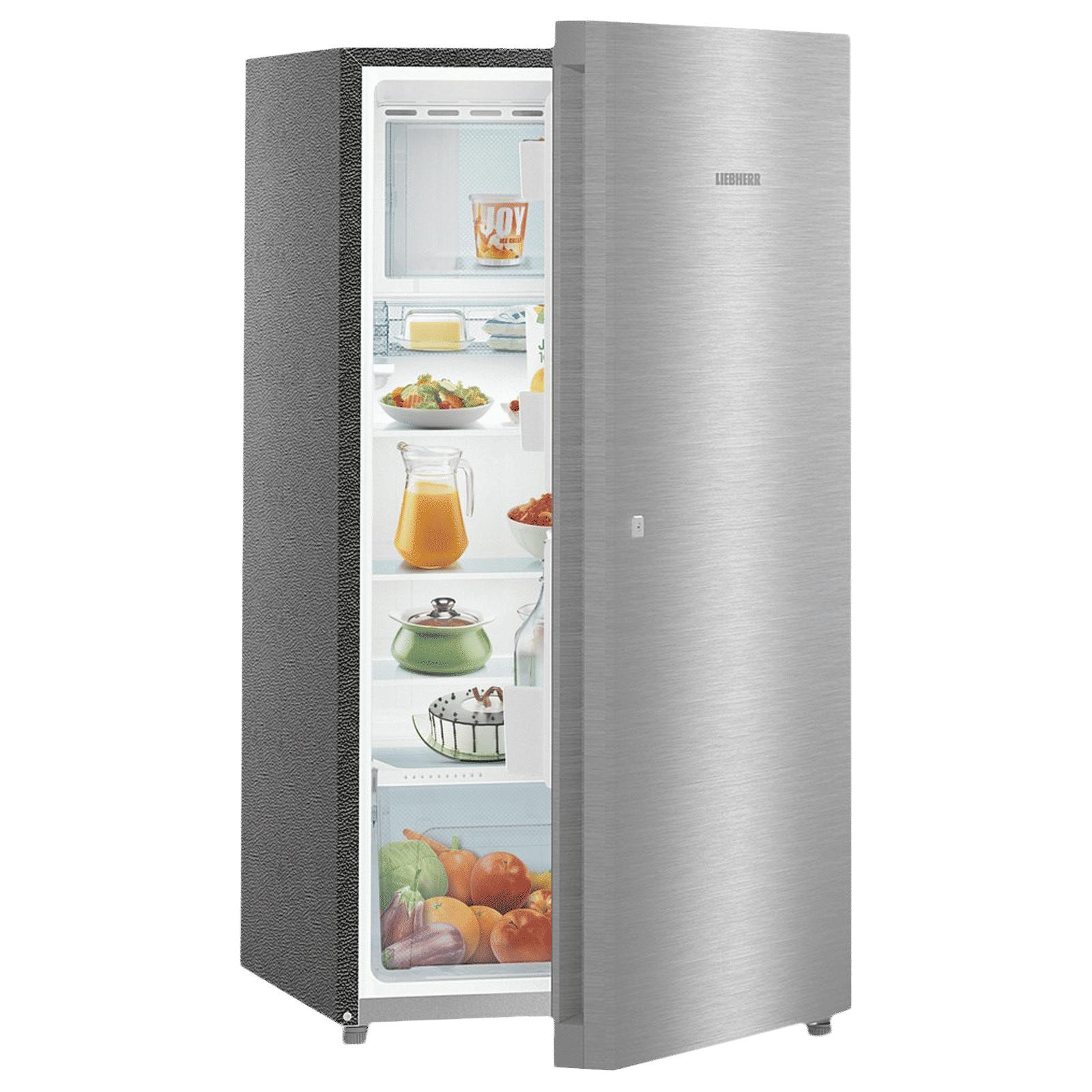 LIEBHERR 220 Litres 4 Star Direct Cool Single Door Refrigerator with Stabilizer Free Operation (DSL 2220, Edelstahllook)_7