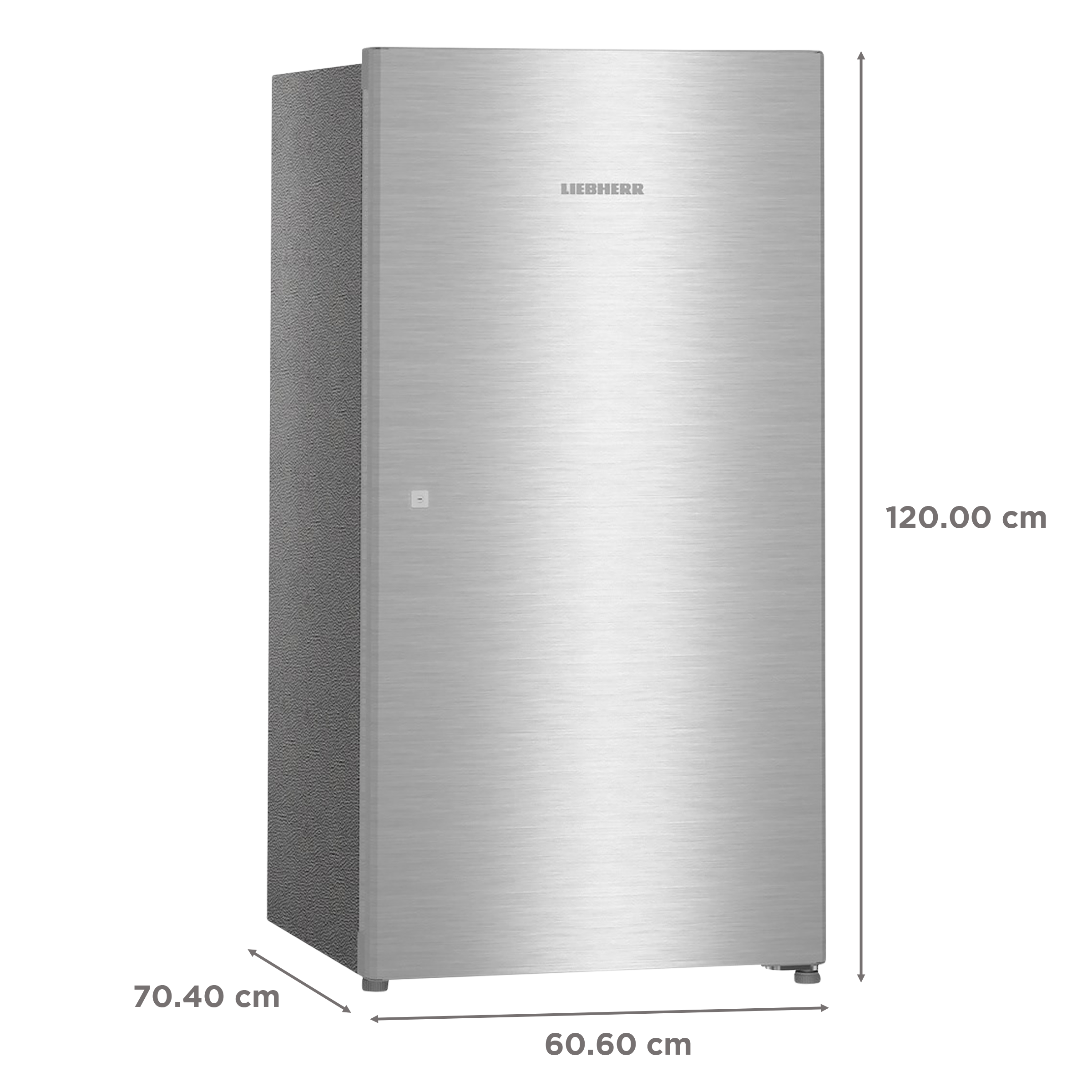 LIEBHERR 220 Litres 4 Star Direct Cool Single Door Refrigerator with Stabilizer Free Operation (DSL 2240, Edelstahllook)_3