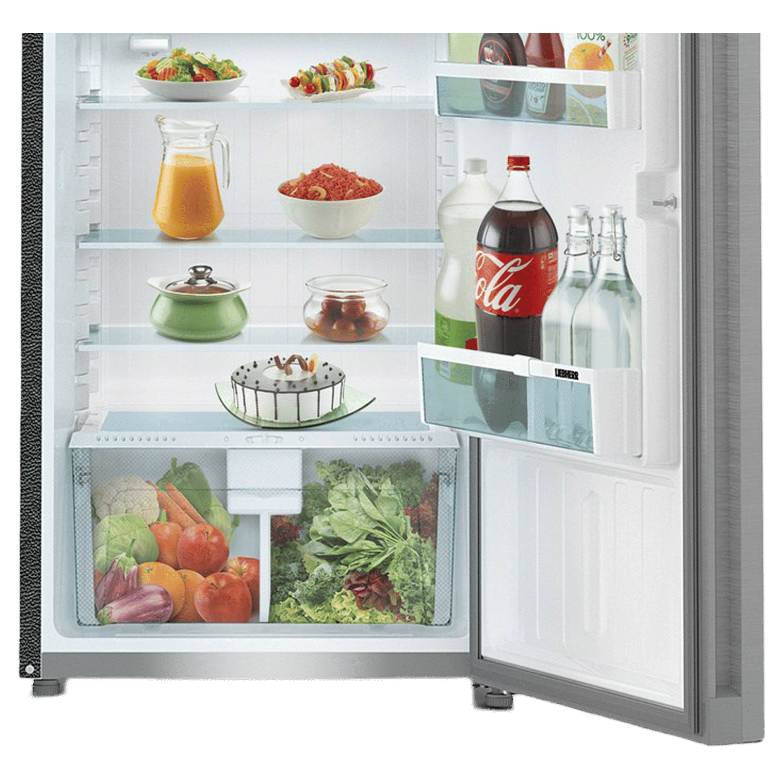 LIEBHERR 220 Litres 4 Star Direct Cool Single Door Refrigerator with Stabilizer Free Operation (DSL 2240, Edelstahllook)_5