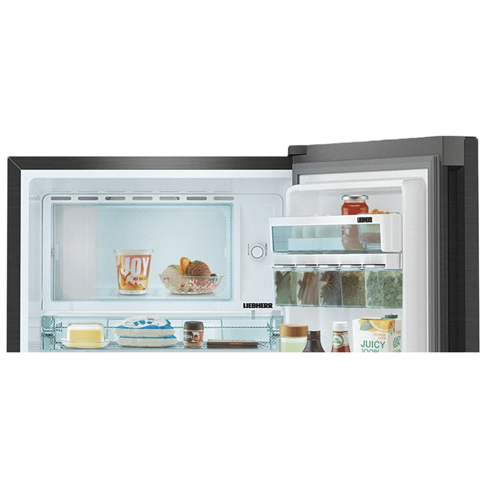 LIEBHERR 220 Litres 3 Star Direct Cool Single Door Refrigerator with Stabilizer Free Operation (DBS 2230, Black Steel)_10