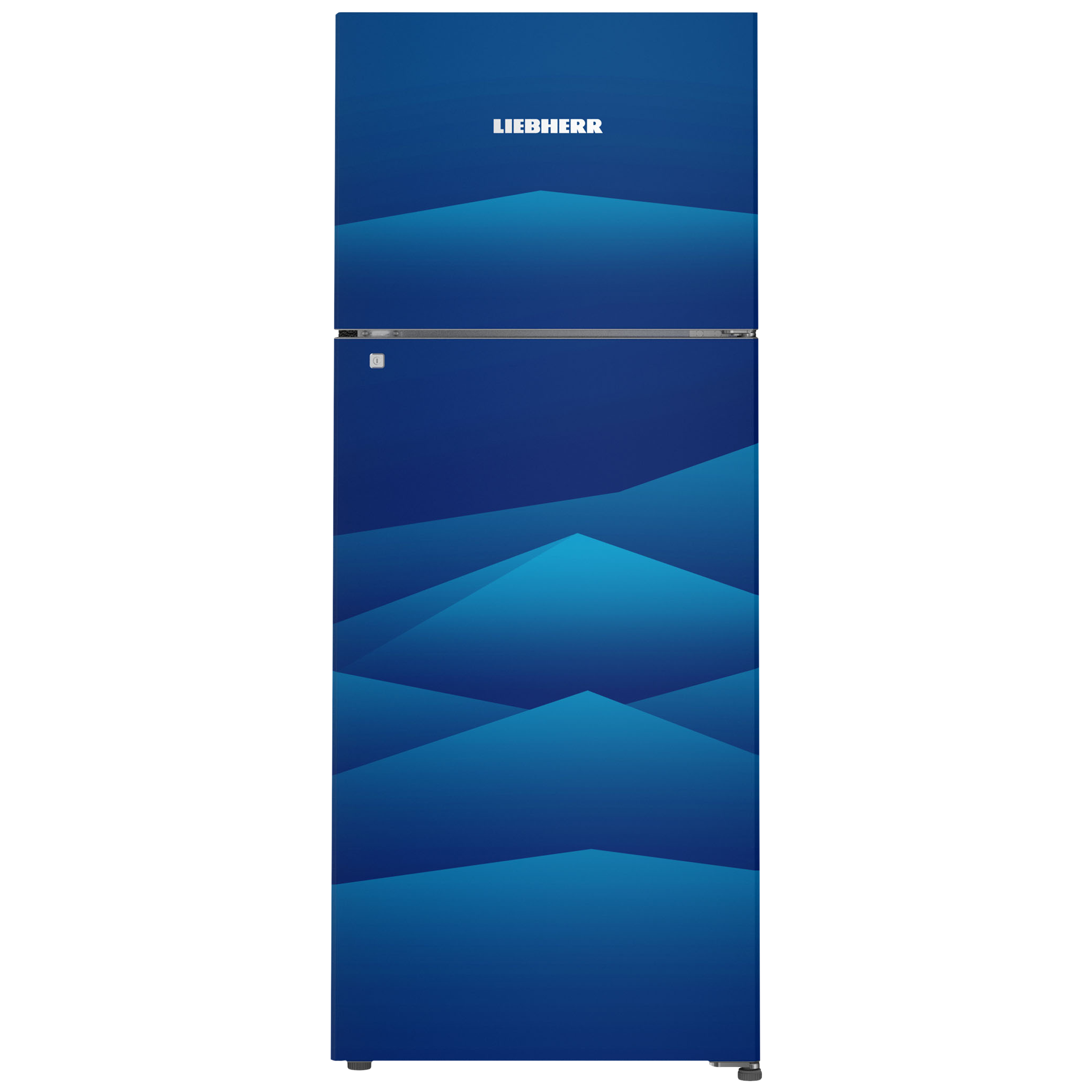 LIEBHERR 265 Litres 3 Star Frost Free Double Door Refrigerator with Forced Air Cooling (TCBL 2640, Blue Landscape)_1