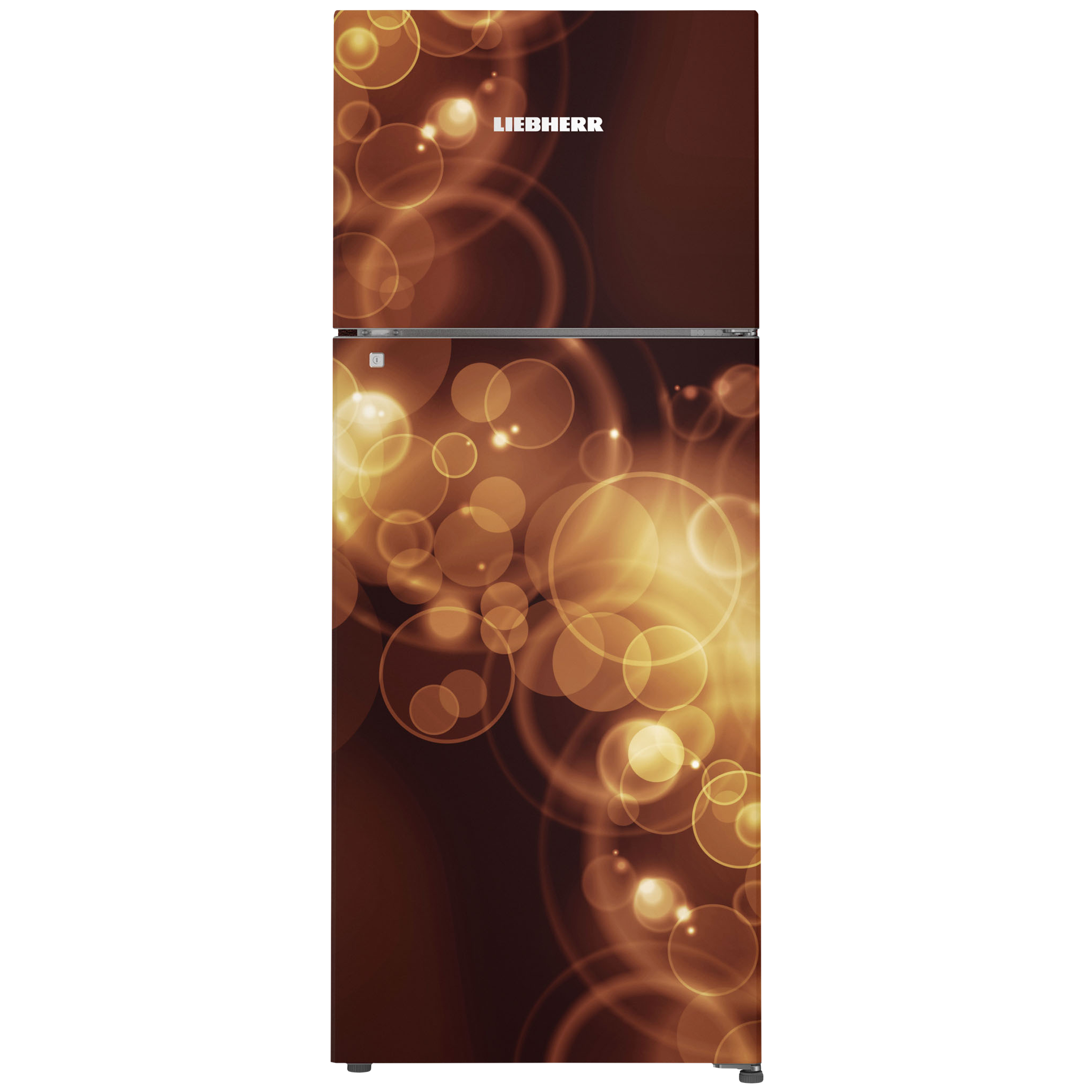 LIEBHERR 265 Litres 3 Star Frost Free Double Door Refrigerator with Central Power Cooling (TCBB 2640, Brown Bubble)_1