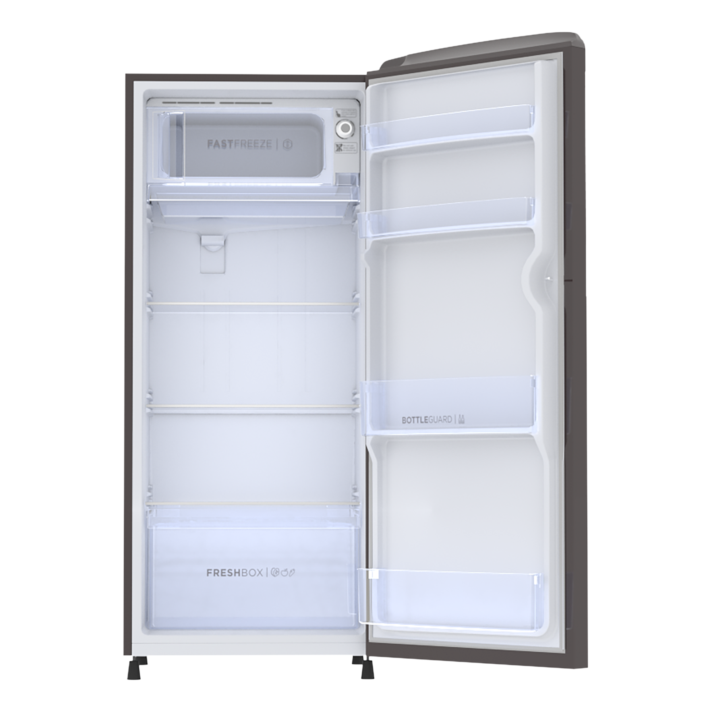 Haier 192 Litres 3 Star Direct Cool Single Door Refrigerator with Diamond Edge Freezing Technology (HRD-1923BMS-E, Moon Silver)_6