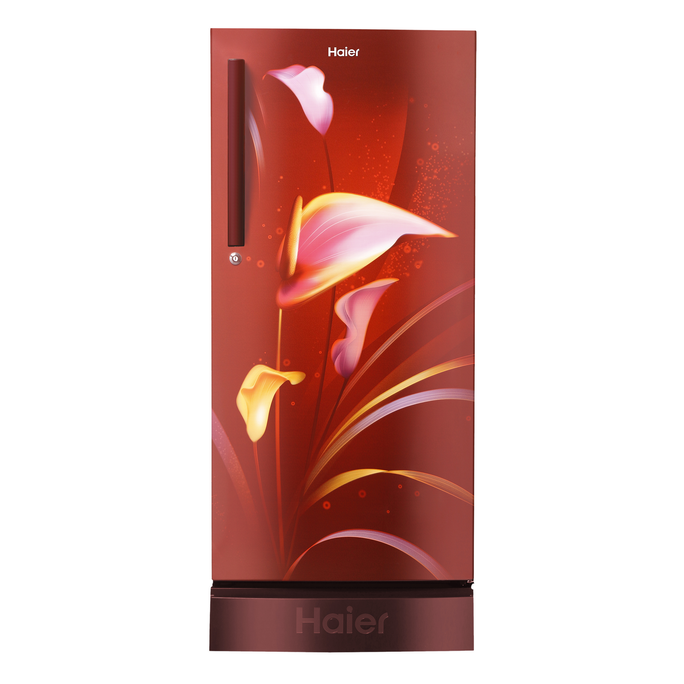 Haier 195 Litres 3 Star Direct Cool Single Door Refrigerator with Multi Air Flow System (HRD-1953CPRA-E, Red Arum)_1