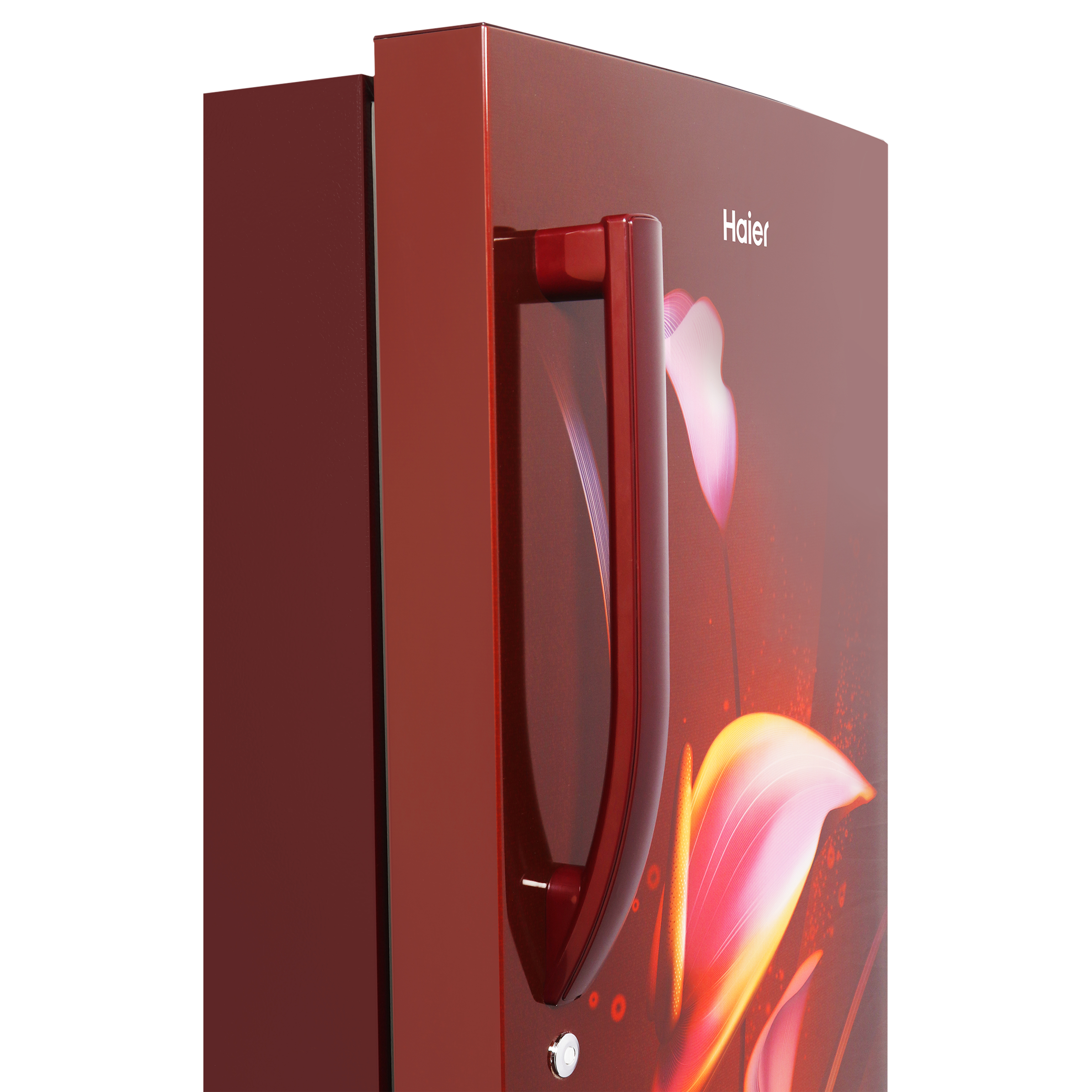 Haier 195 Litres 3 Star Direct Cool Single Door Refrigerator with Multi Air Flow System (HRD-1953CPRA-E, Red Arum)_11