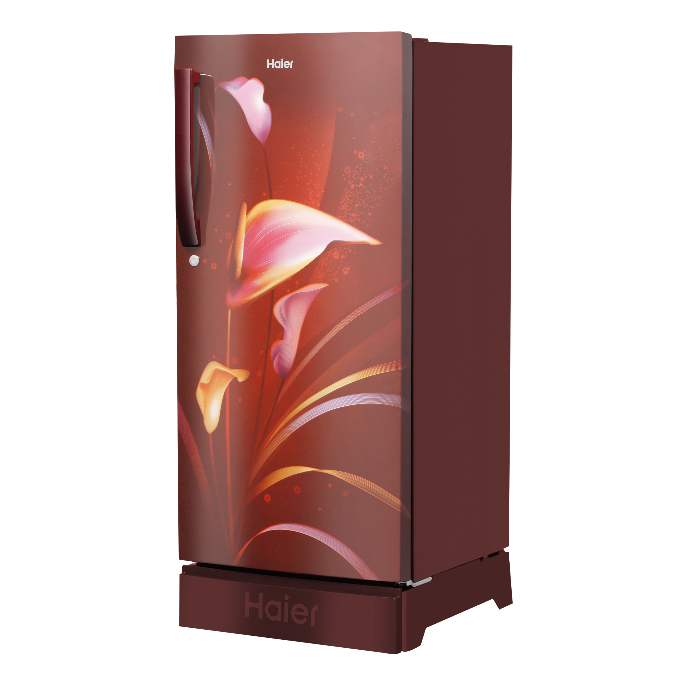 Haier 195 Litres 3 Star Direct Cool Single Door Refrigerator with Multi Air Flow System (HRD-1953CPRA-E, Red Arum)_4