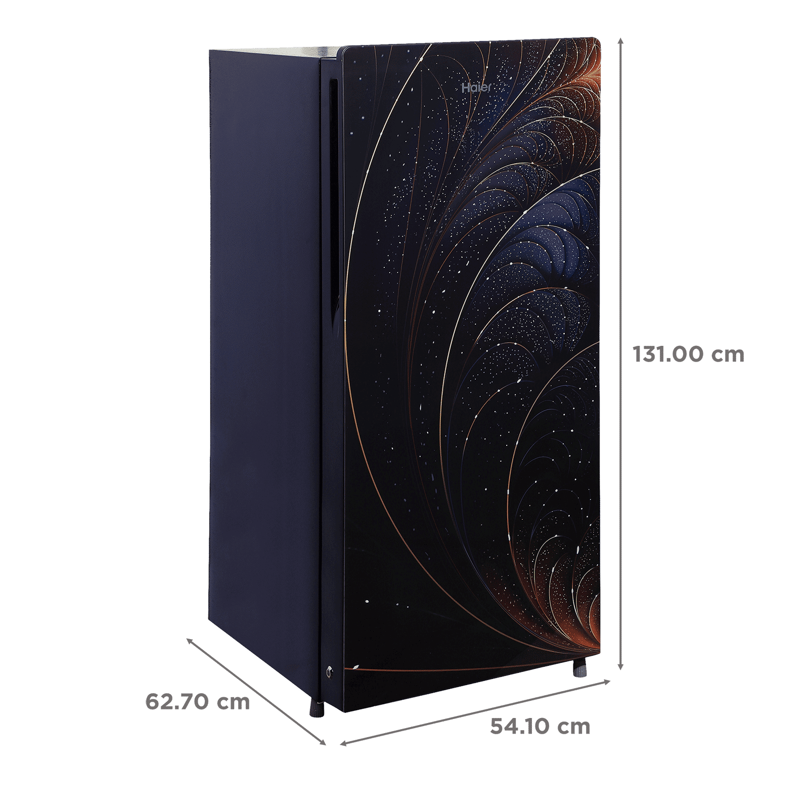 Haier 195 Litres 3 Star Direct Cool Single Door Refrigerator with Hour Icing Technology (HRD-1953CIG-E, Marine Arum)_3