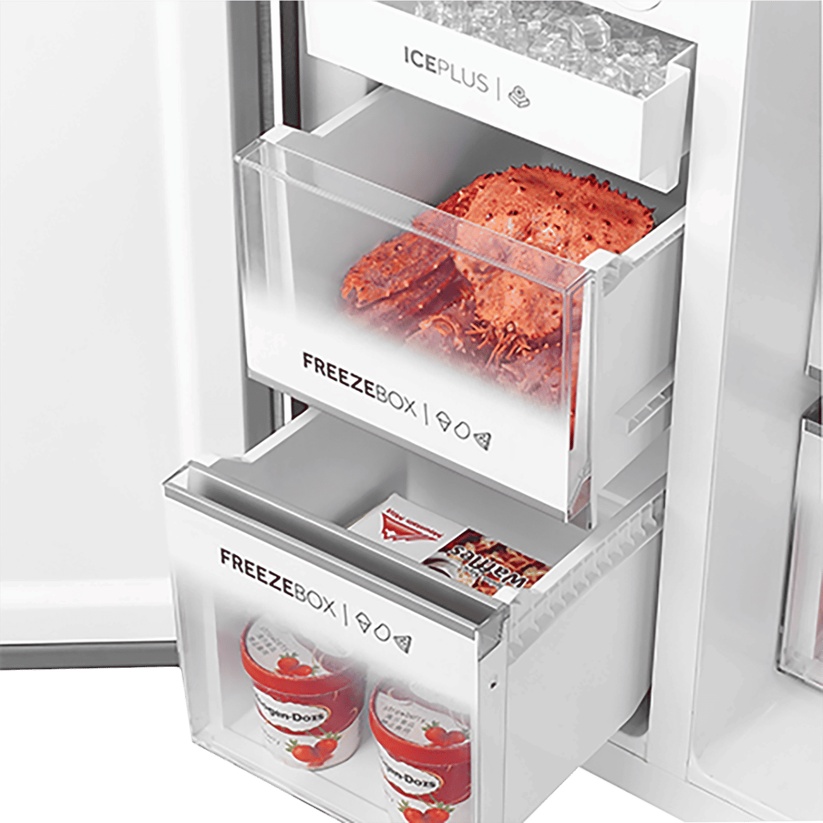 Haier 630 Litres Frost Free Side by Side Refrigerator with Magic Cooling Technology (HRS-682KG, Black Glass) Haier 630 Litres Frost Free Side by Side Refrigerator with Magic Cooling Technology (HRS-682KG, Black Glass)_6