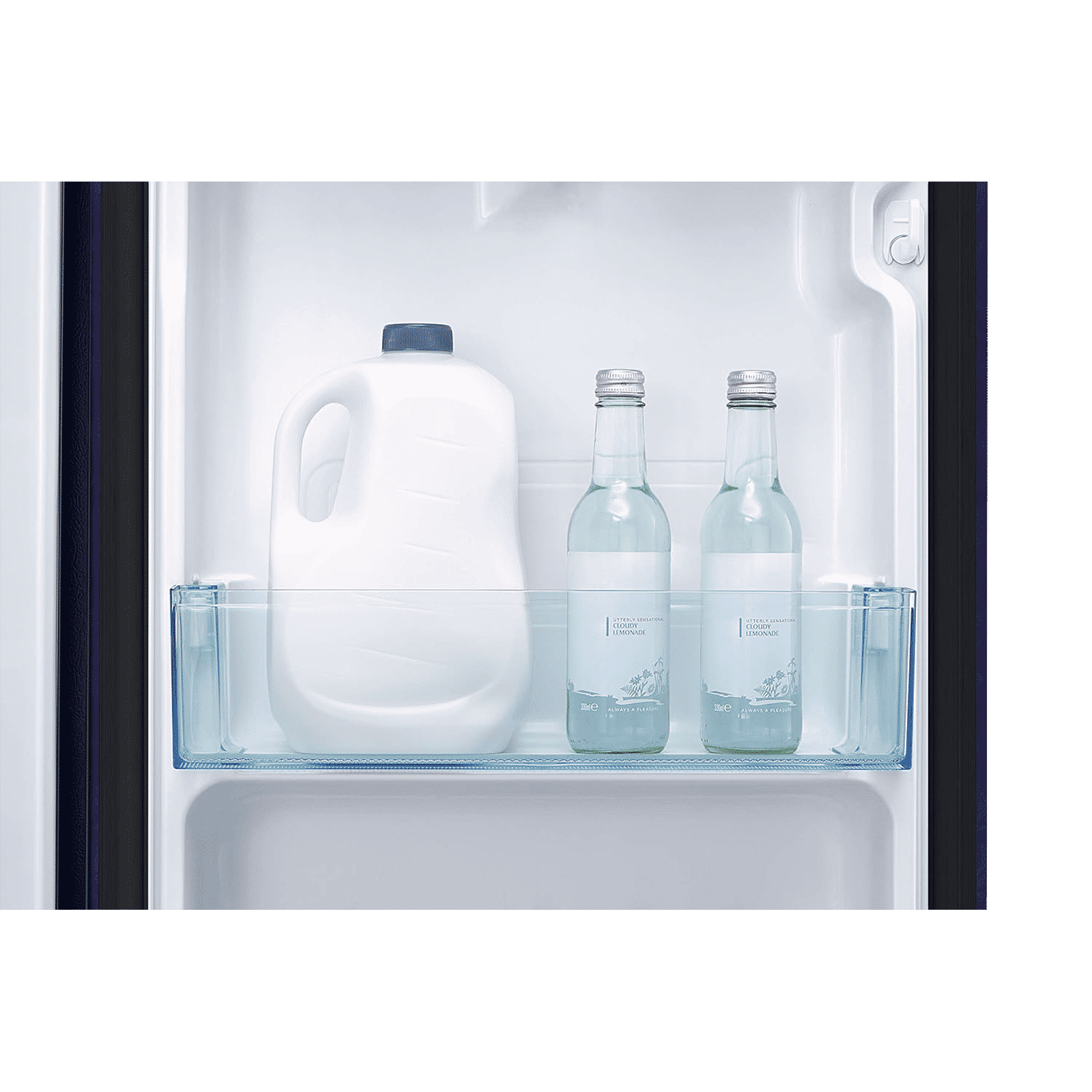 SAMSUNG Stylish Crown 192 Litres 2 Star Direct Cool Single Door Refrigerator with Base Stand Drawer (RR19A2Z2B6U/NL, Mystic Overlay Blue)_7