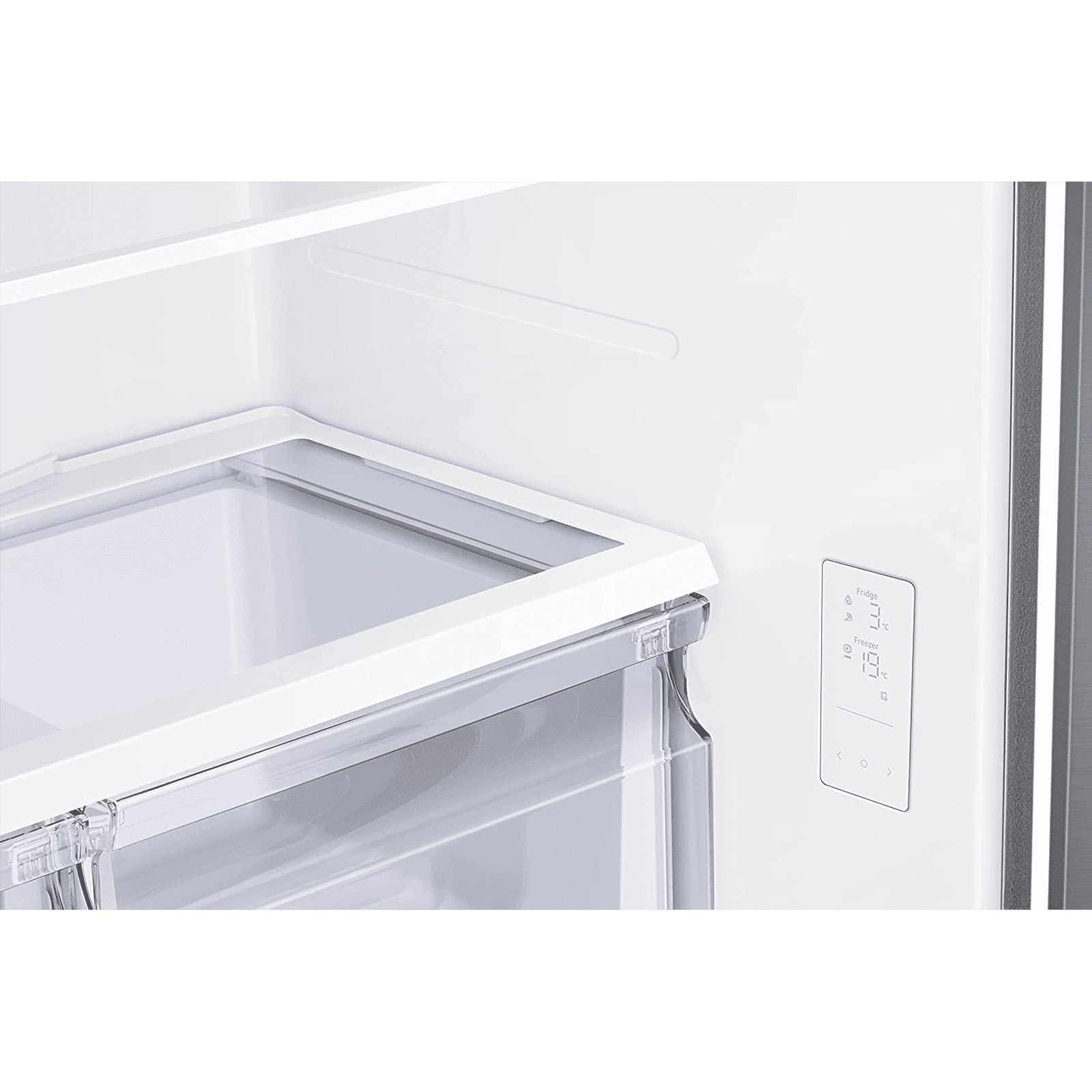 SAMSUNG 580 Litres 4 Star Frost Free French Door Convertible Refrigerator with Twin Cooling Plus Technology (RF57A5032S9/TL, Refined Inox)_9