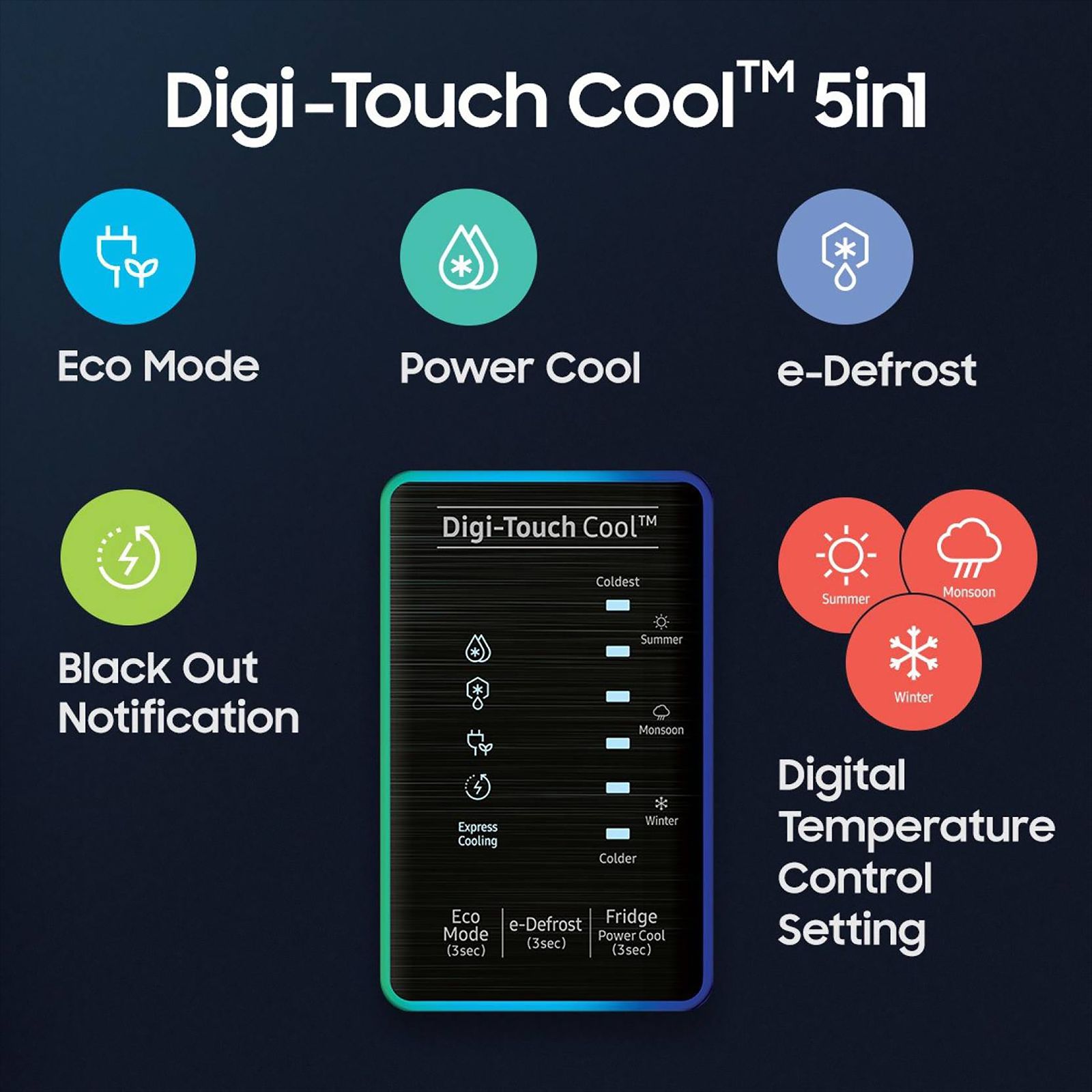 SAMSUNG Digi-Touch Cool 198 Litres 4 Star Direct Cool Single Door Refrigerator with Auto Express Cooling (RR21A2C2XDX/HL, Luxe Brown)_17