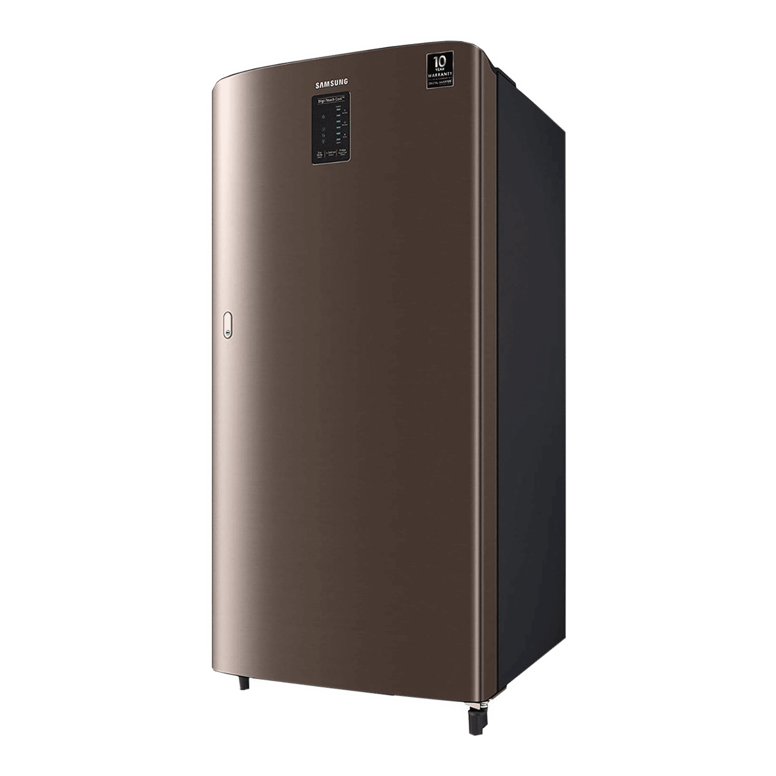 SAMSUNG Digi-Touch Cool 198 Litres 4 Star Direct Cool Single Door Refrigerator with Auto Express Cooling (RR21A2C2XDX/HL, Luxe Brown)_4