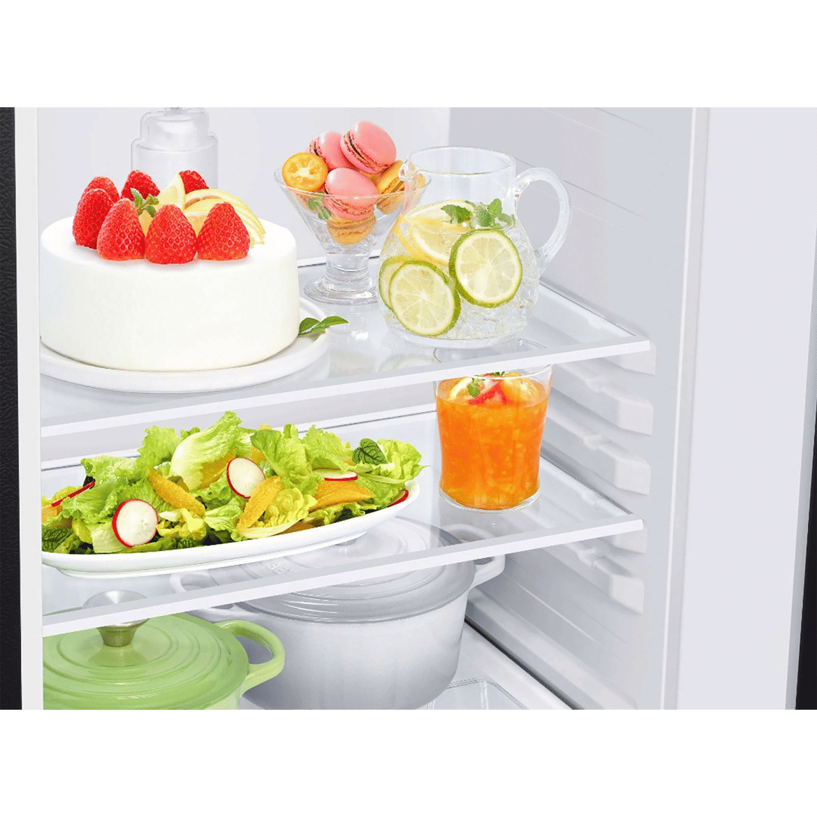 SAMSUNG Digi-Touch Cool 198 Litres 4 Star Direct Cool Single Door Refrigerator with Auto Express Cooling (RR21A2C2XDX/HL, Luxe Brown)_6