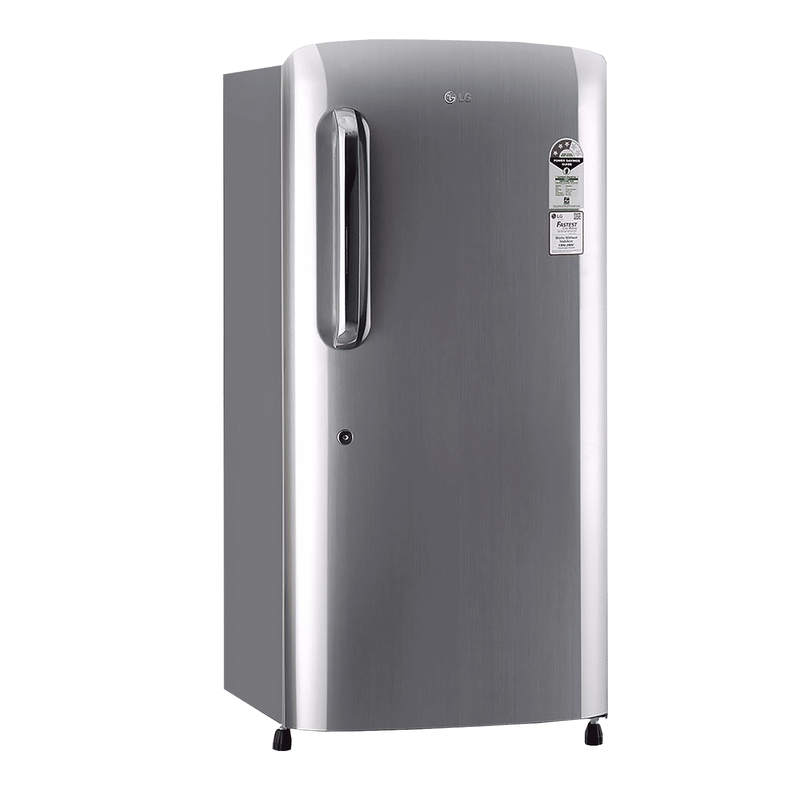 LG 215 Litres 3 Star Direct Cool Single Door Refrigerator with Stabilizer Free Operation (GL-B221APZD, Shiny Steel)_13