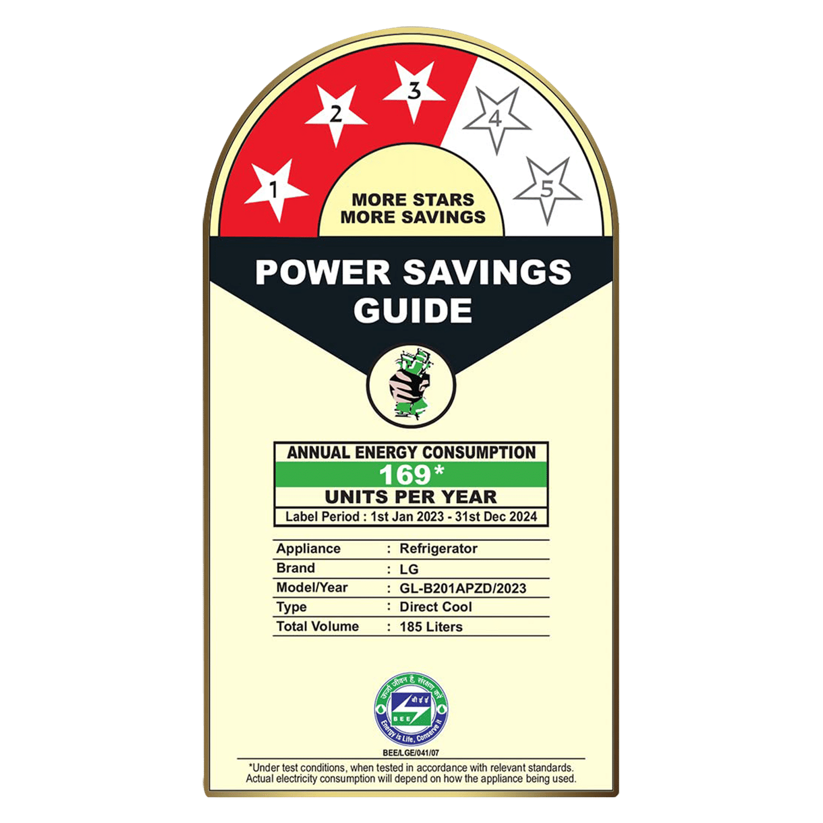 LG 185 Litres 3 Star Direct Cool Single Door Refrigerator with Stabilizer Free Operation (GL-B201APZD, Shiny Steel) LG 185 Litres 3 Star Direct Cool Single Door Refrigerator with Stabilizer Free Operation (GL-B201APZD, Shiny Steel)_17