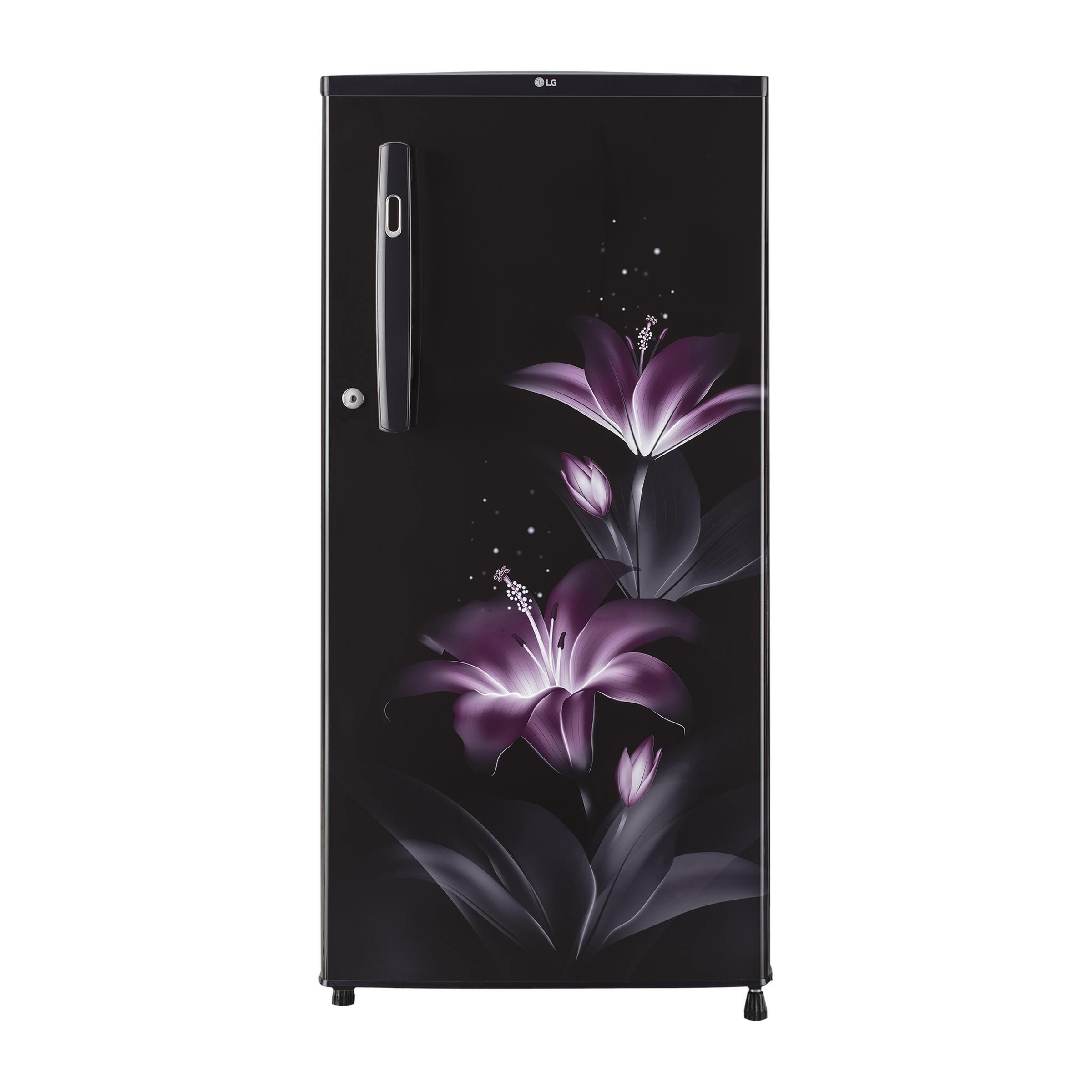 LG 185 Litres 1 Star Direct Cool Single Door Refrigerator with Stabilizer Free Operation (GL-B199OPGB, Purple Glow)_1