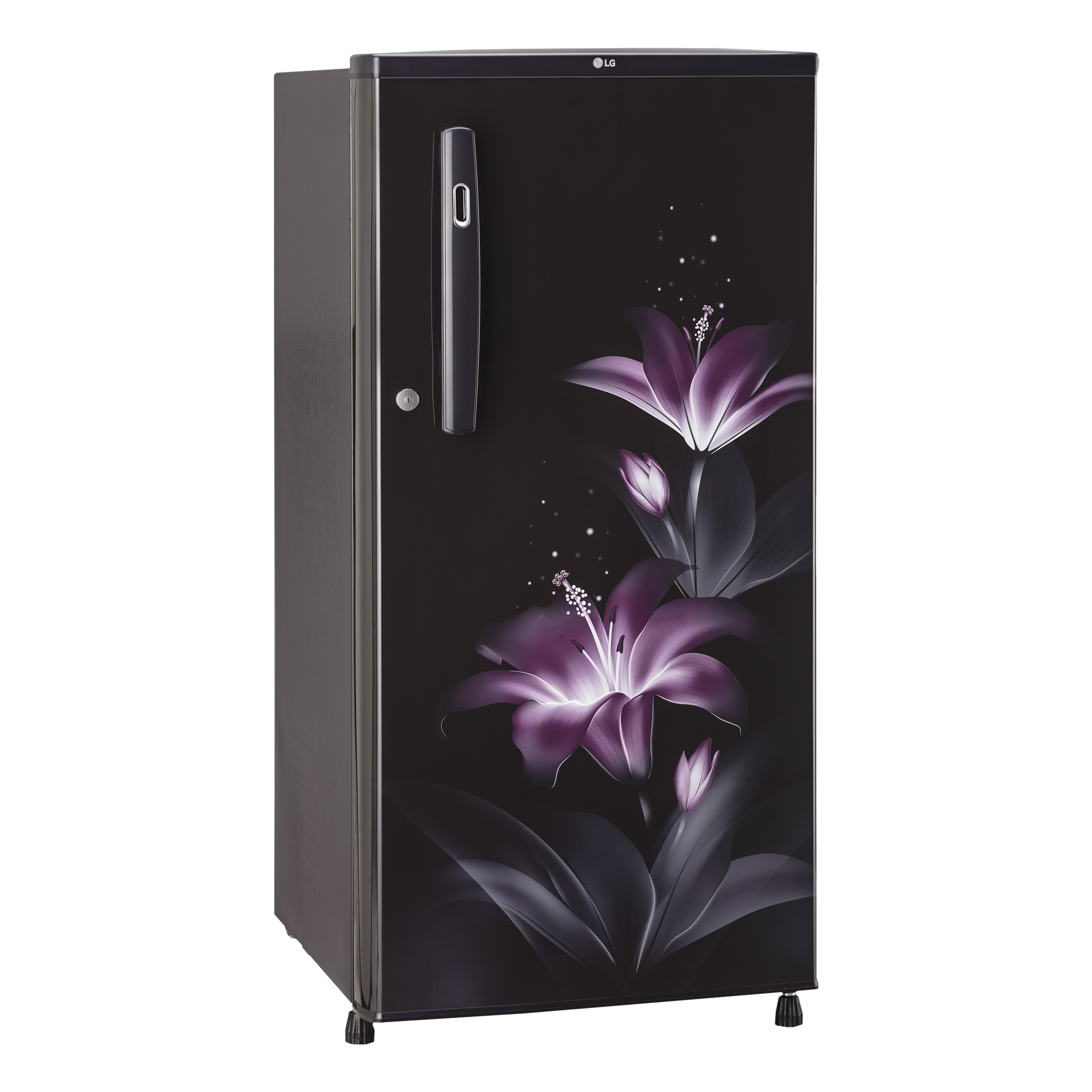 LG 185 Litres 1 Star Direct Cool Single Door Refrigerator with Stabilizer Free Operation (GL-B199OPGB, Purple Glow)_12