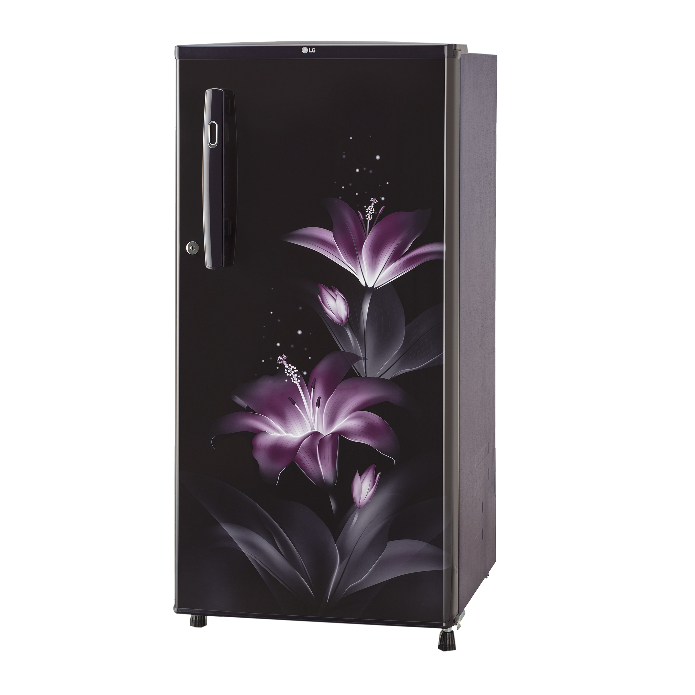 LG 185 Litres 1 Star Direct Cool Single Door Refrigerator with Stabilizer Free Operation (GL-B199OPGB, Purple Glow)_4