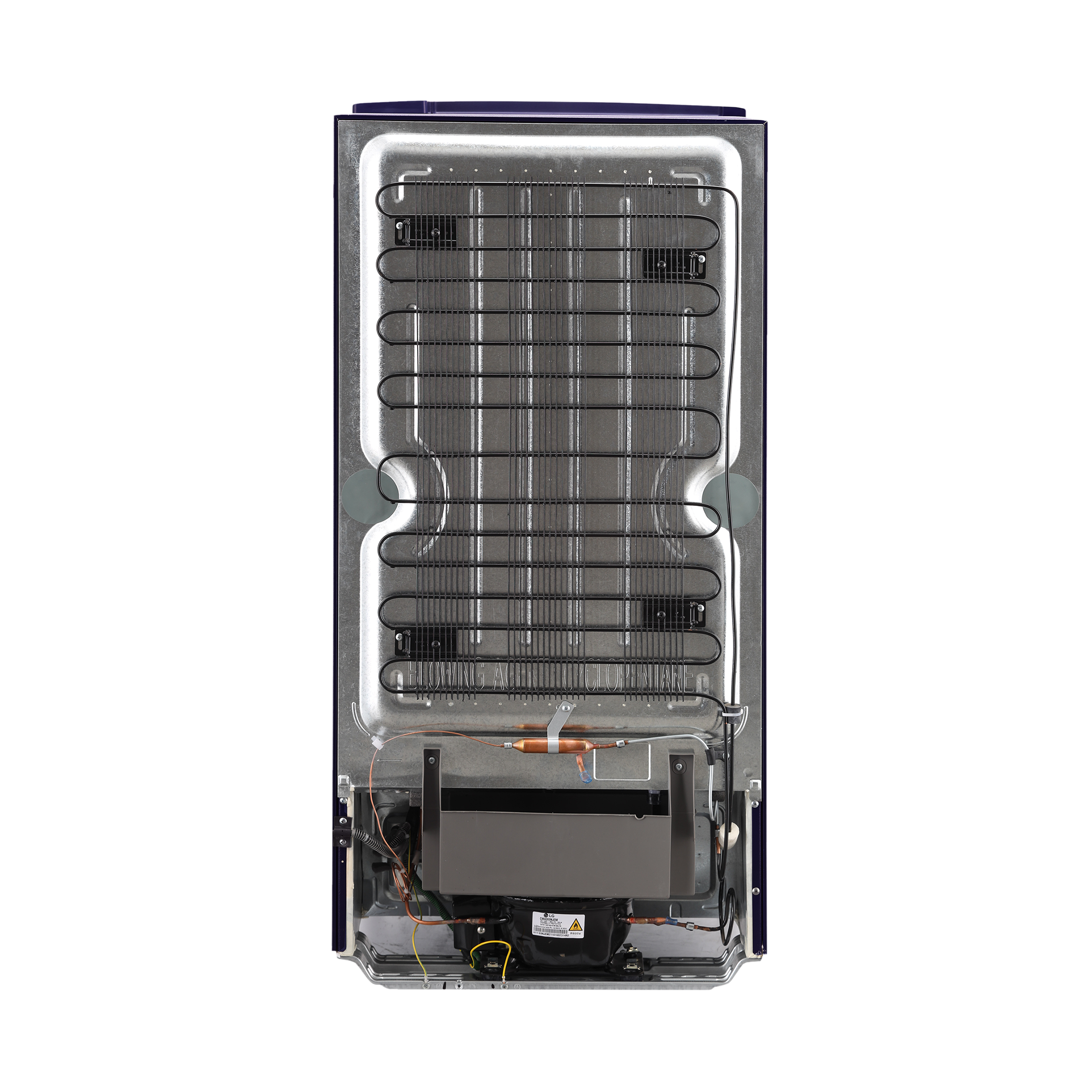 LG 185 Litres 1 Star Direct Cool Single Door Refrigerator with Stabilizer Free Operation (GL-B199OPGB, Purple Glow)_8