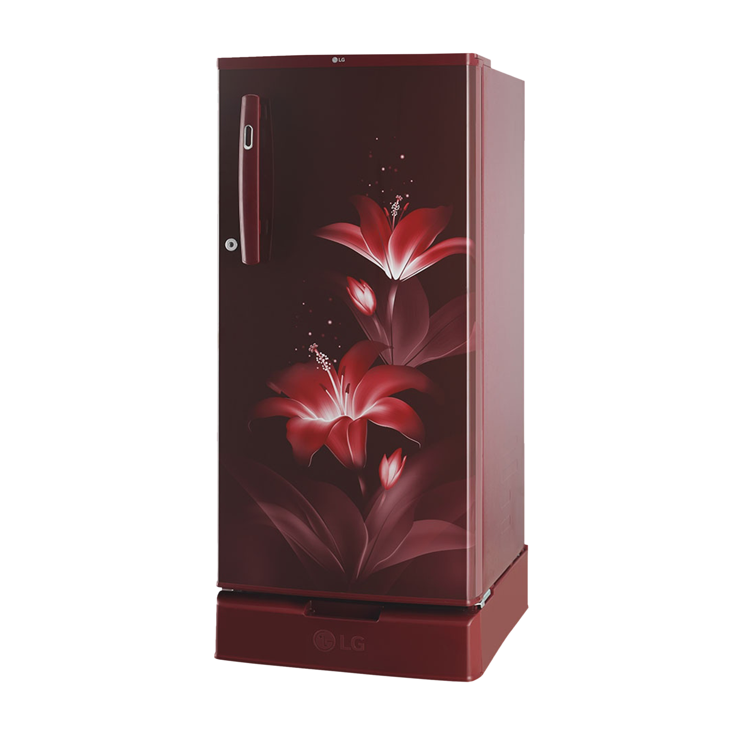 LG 185 Litres 1 Star Direct Cool Single Door Refrigerator with Multi Air Flow System (GL-D199ORGB, Ruby Glow) LG 185 Litres 1 Star Direct Cool Single Door Refrigerator with Multi Air Flow System (GL-D199ORGB, Ruby Glow)_4