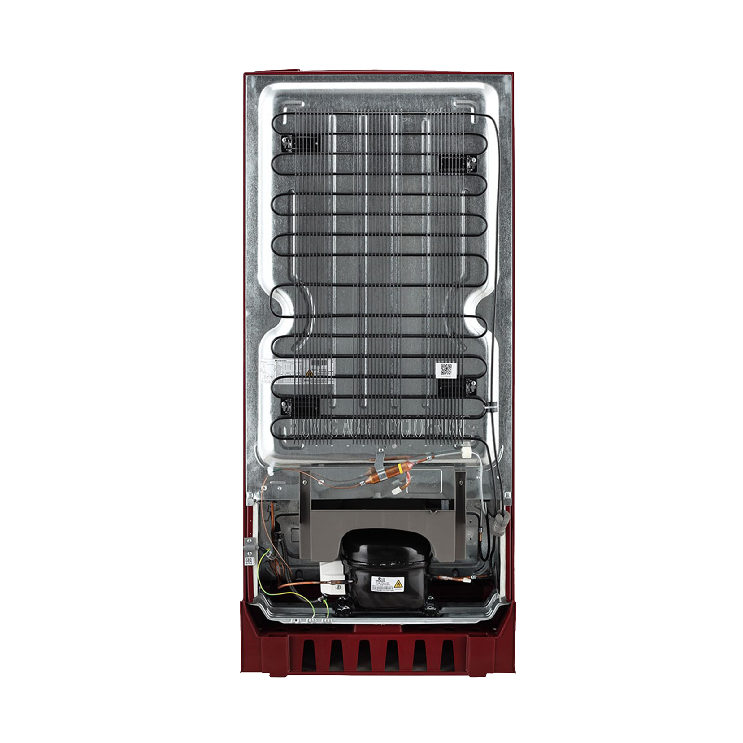 LG 185 Litres 1 Star Direct Cool Single Door Refrigerator with Multi Air Flow System (GL-D199ORGB, Ruby Glow) LG 185 Litres 1 Star Direct Cool Single Door Refrigerator with Multi Air Flow System (GL-D199ORGB, Ruby Glow)_8