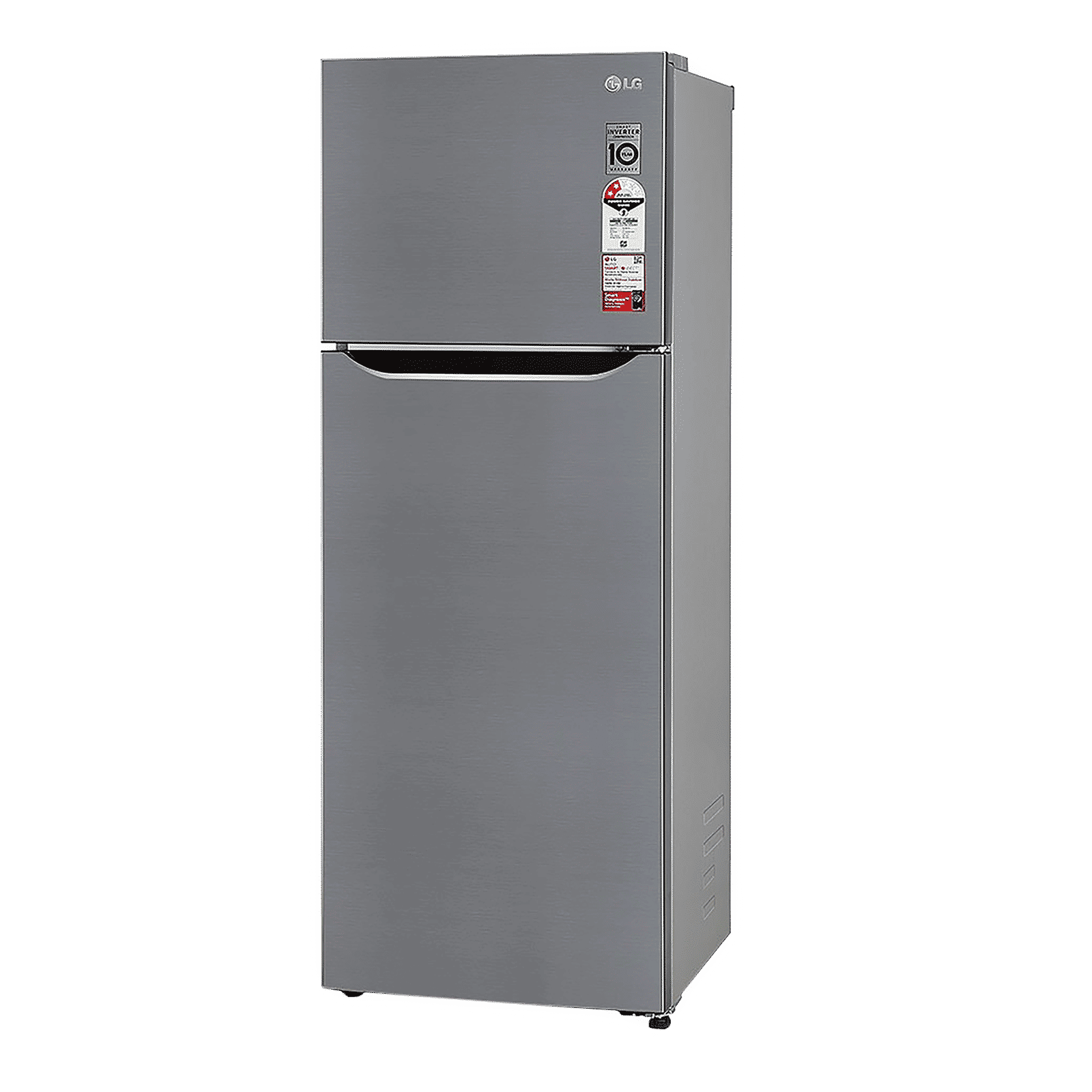 LG 264 Litres 2 Star Frost Free Double Door Convertible Refrigerator with Multi Air Flow System (GL-S302SPZY, Shiny Steel) LG 264 Litres 2 Star Frost Free Double Door Convertible Refrigerator with Multi Air Flow System (GL-S302SPZY, Shiny Steel)_4