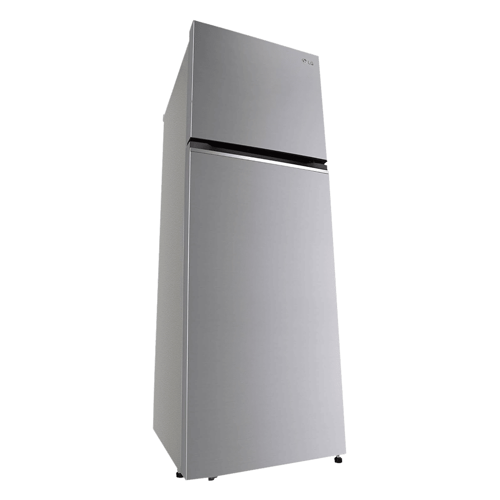 LG 322 Litres 2 Star Frost Free Double Door Convertible Refrigerator with Multi Air Flow System (GL-S342SPZY, Shiny Steel)_11