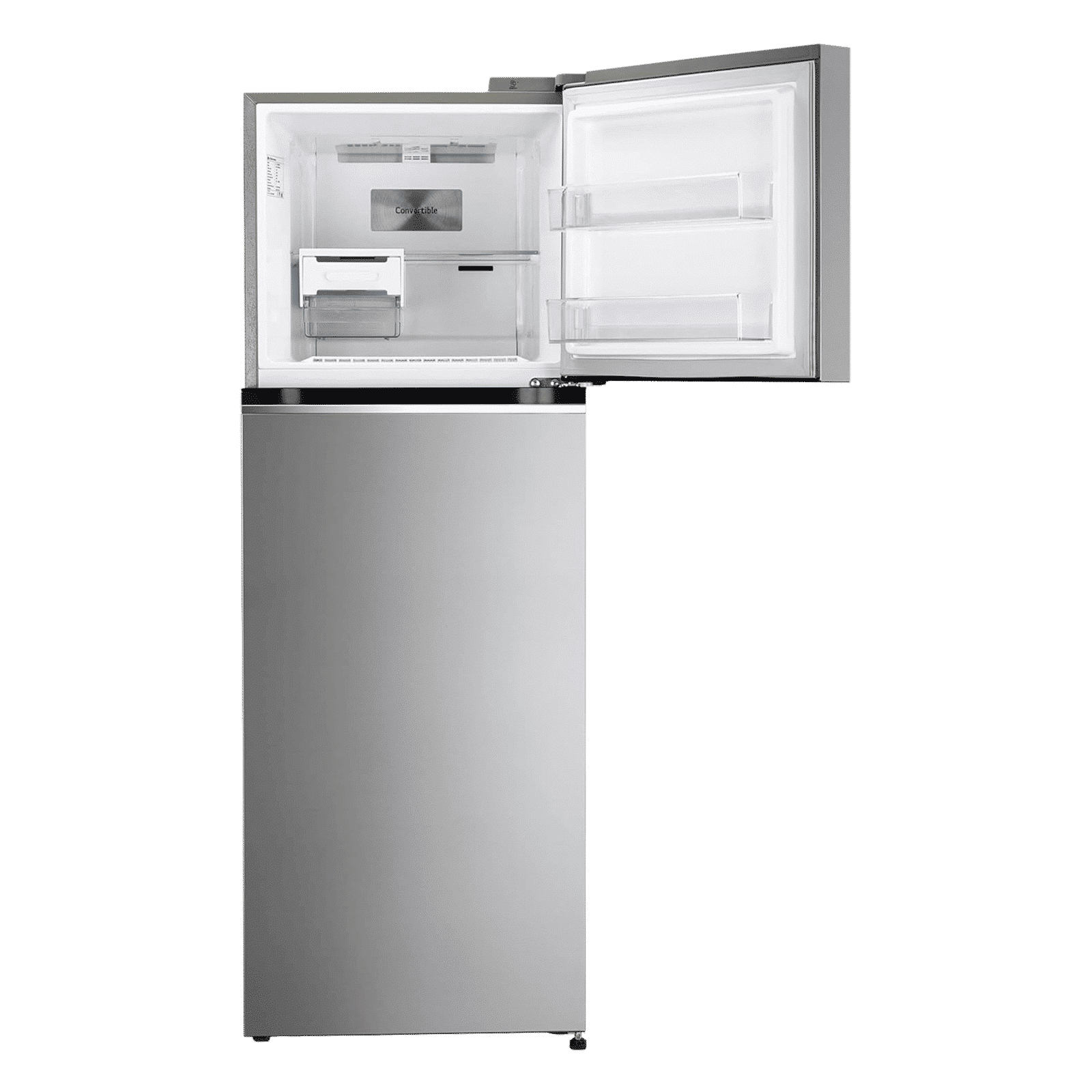 LG 322 Litres 2 Star Frost Free Double Door Convertible Refrigerator with Multi Air Flow System (GL-S342SPZY, Shiny Steel)_13
