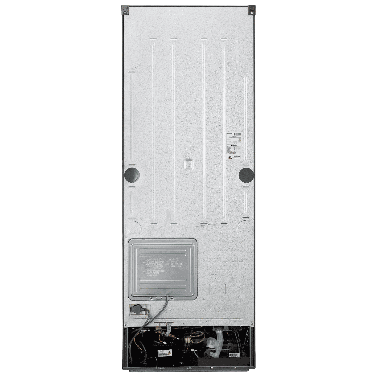 LG 322 Litres 2 Star Frost Free Double Door Convertible Refrigerator with Multi Air Flow System (GL-S342SPZY, Shiny Steel)_8