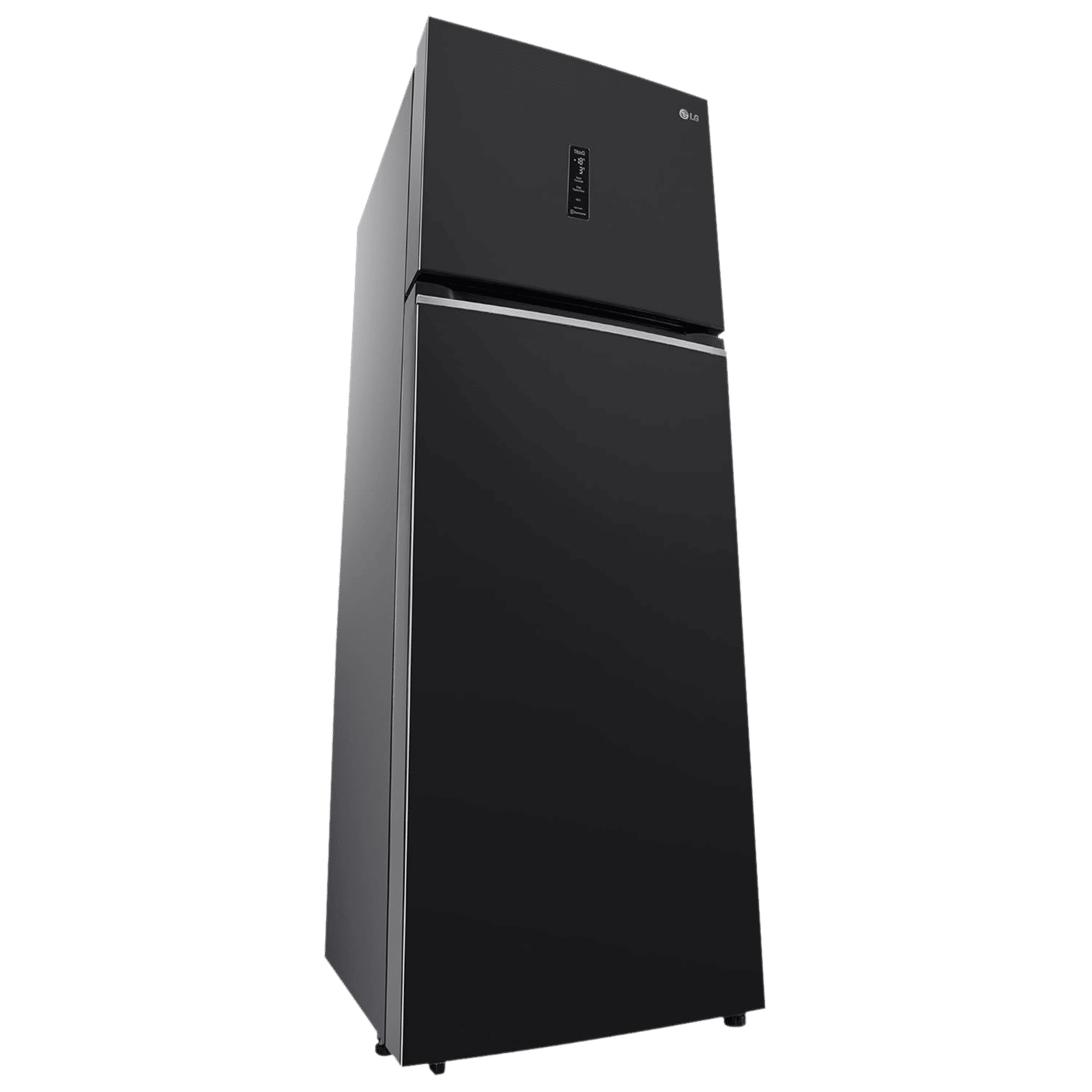 LG 322 Litres 3 Star Frost Free Double Door Smart Wi-Fi Enabled Refrigerator with Multi Air Flow System (GL-T342VESX, Ebony Sheen)_12