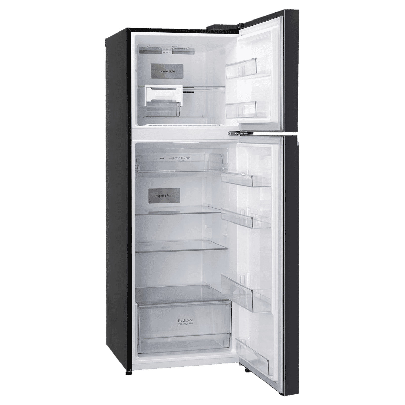 LG 322 Litres 3 Star Frost Free Double Door Smart Wi-Fi Enabled Refrigerator with Multi Air Flow System (GL-T342VESX, Ebony Sheen)_13