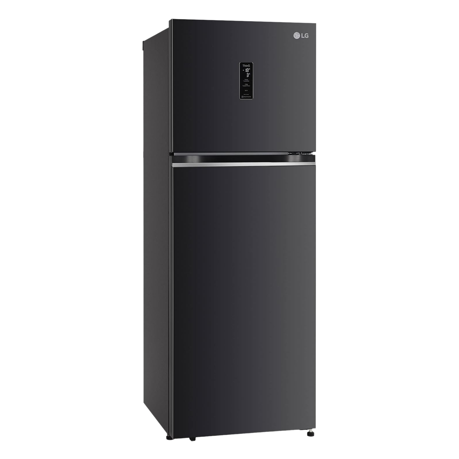 LG 322 Litres 3 Star Frost Free Double Door Smart Wi-Fi Enabled Refrigerator with Multi Air Flow System (GL-T342VESX, Ebony Sheen)_14