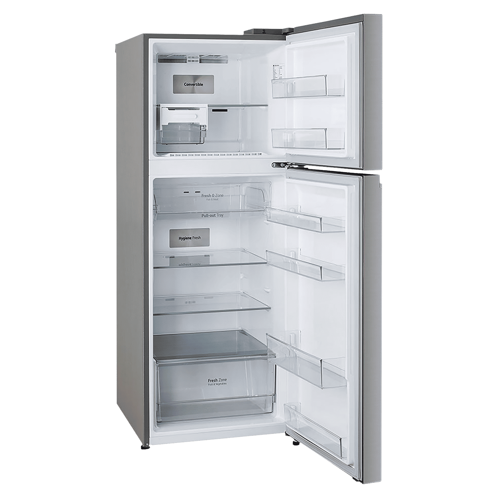 LG 340 Litres 3 Star Frost Free Double Door Smart Wi-Fi Enabled Refrigerator with Door Cooling Plus Technology (GL-T342VPZX, Shiny Steel)_12