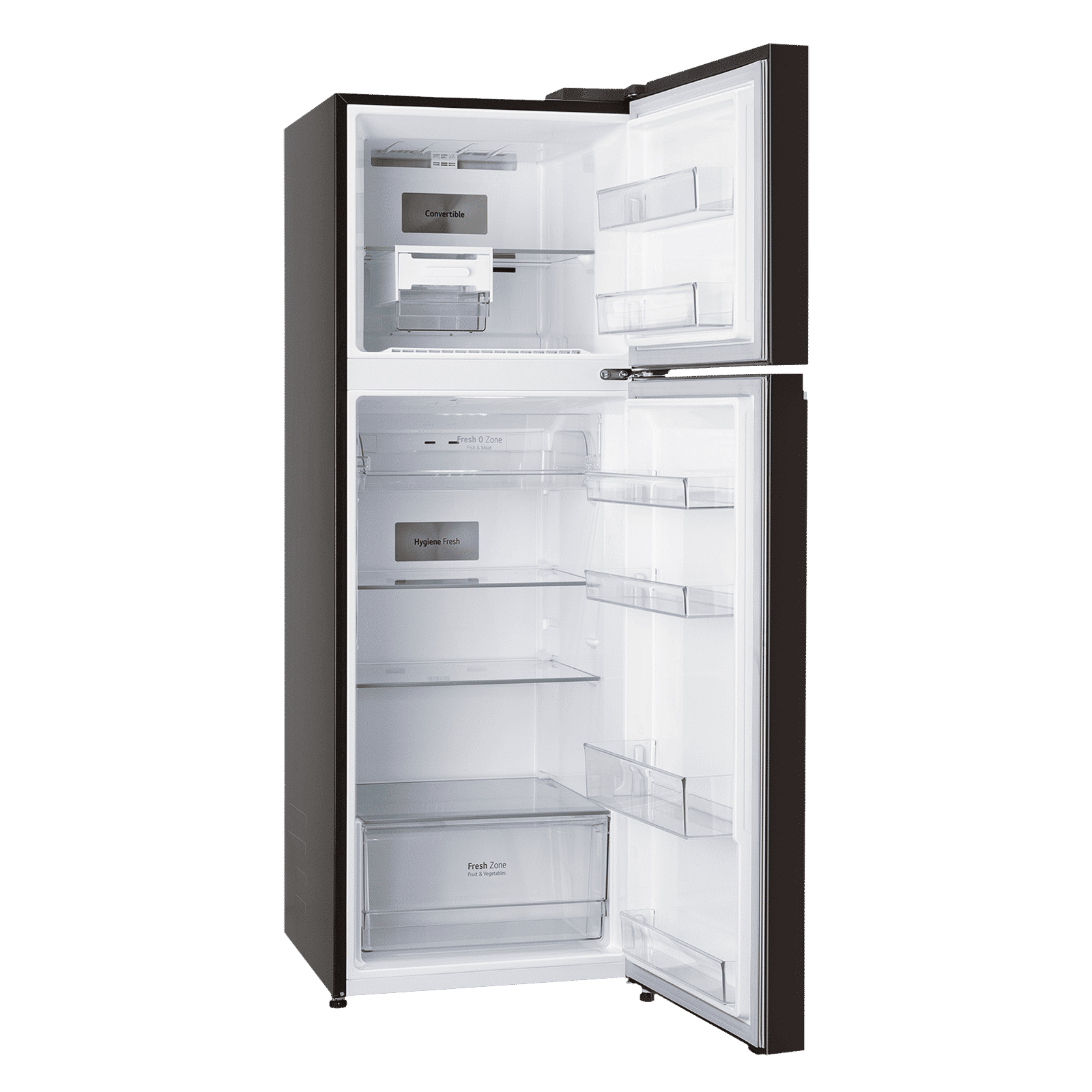 LG 360 Litres 3 Star Frost Free Double Door Convertible Refrigerator with Multi Air Flow System (GL-T382VRSX, Russet Sheen)_12