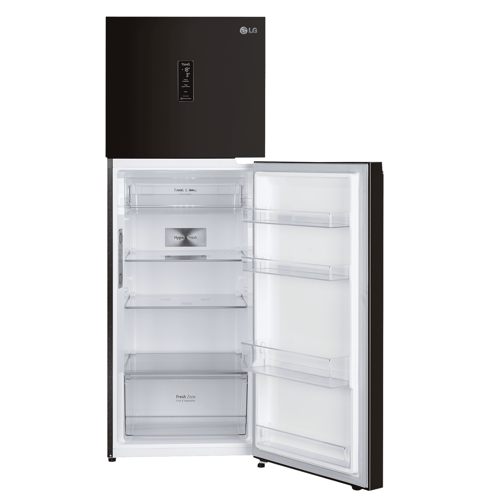 LG 360 Litres 3 Star Frost Free Double Door Convertible Refrigerator with Multi Air Flow System (GL-T382VRSX, Russet Sheen)_14