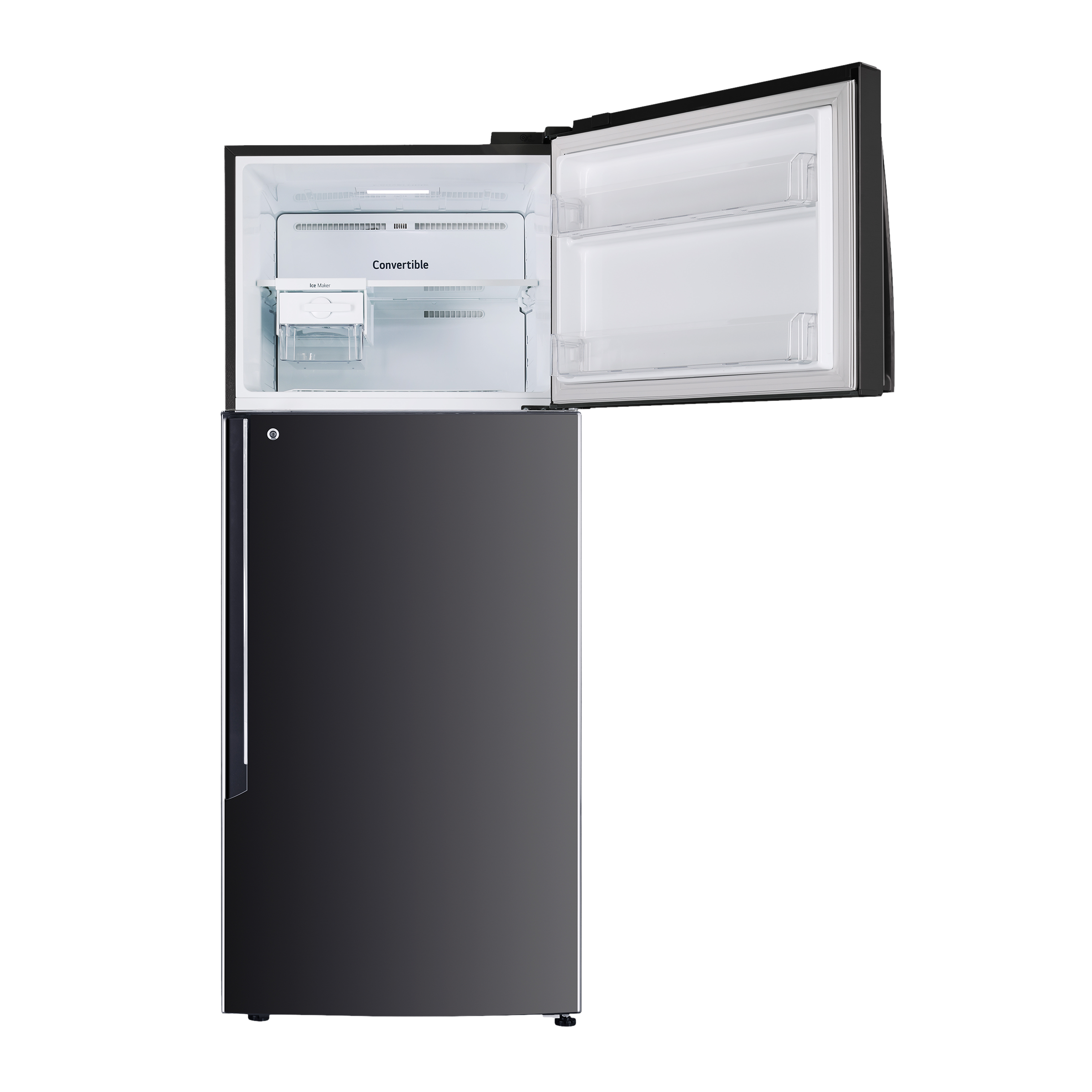 LG 471 Litres 2 Star Frost Free Double Door Convertible Refrigerator with Smart Diagnosis (GL-T502AESY, Ebony Sheen) LG 471 Litres 2 Star Frost Free Double Door Convertible Refrigerator with Smart Diagnosis (GL-T502AESY, Ebony Sheen)_3