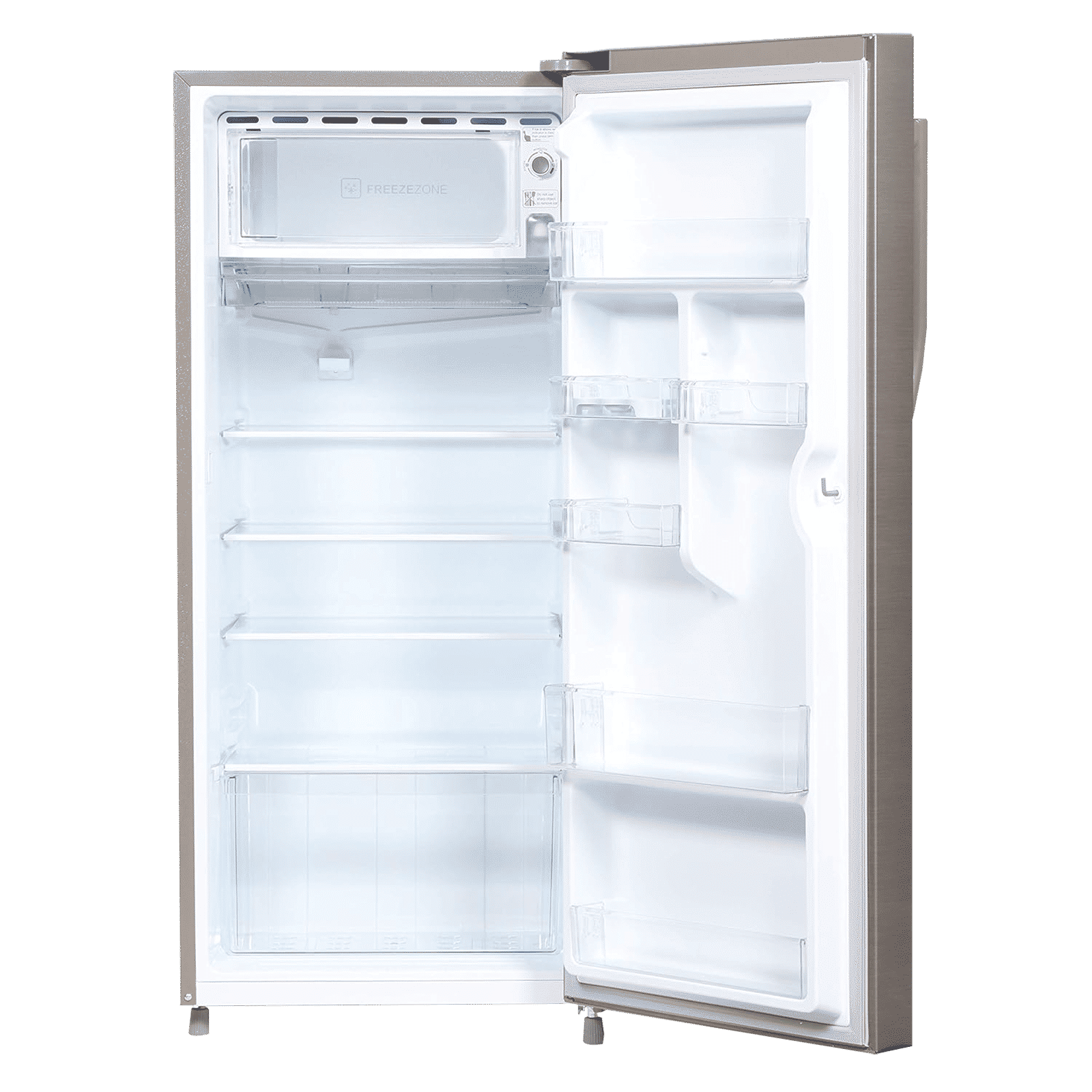CANDY Silent Forest 195 Litres 3 Star Direct Cool Single Door Refrigerator with Diamond Edge Freezing Technology (CSD1953BS, Brushline Silver)_6