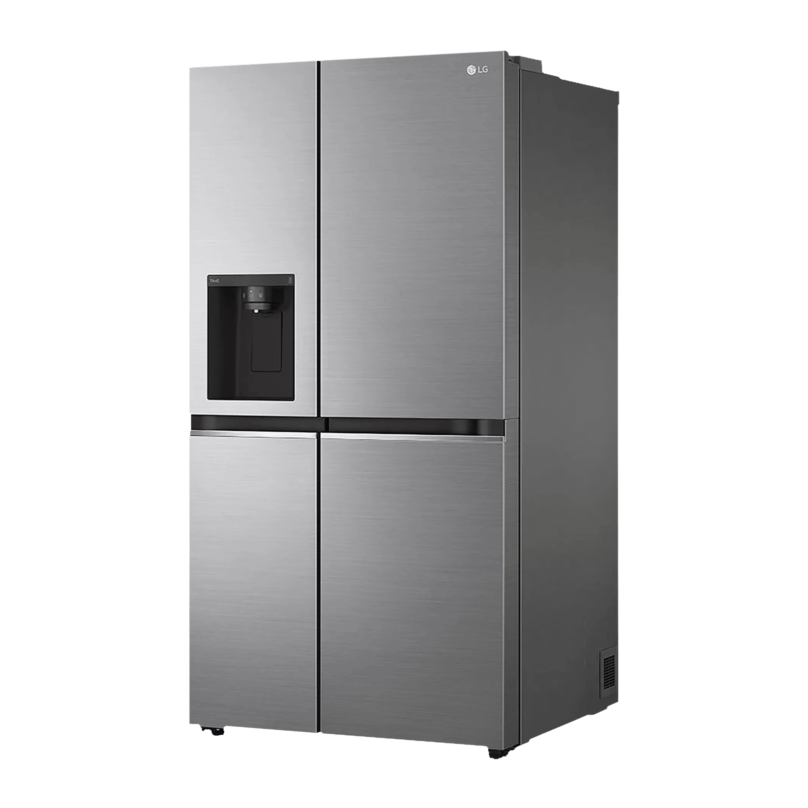 LG 635 Litres Frost Free Side by Side Door Smart Wi-Fi Enabled Refrigerator with Water & Ice Dispenser (GC-L257SL4L.APZQEB, Platinum Silver III)_4