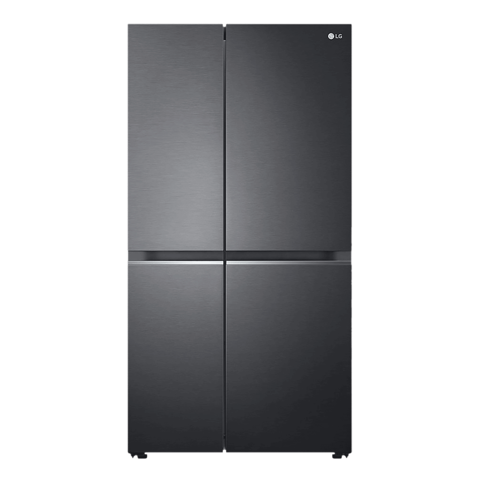 LG 694 Litres Frost Free Side by Side Refrigerator with Door Cooling Plus Technology (GC-B257SQUV.AMCQEB, Matte Black) LG 694 Litres Frost Free Side by Side Refrigerator with Door Cooling Plus Technology (GC-B257SQUV.AMCQEB, Matte Black)_1