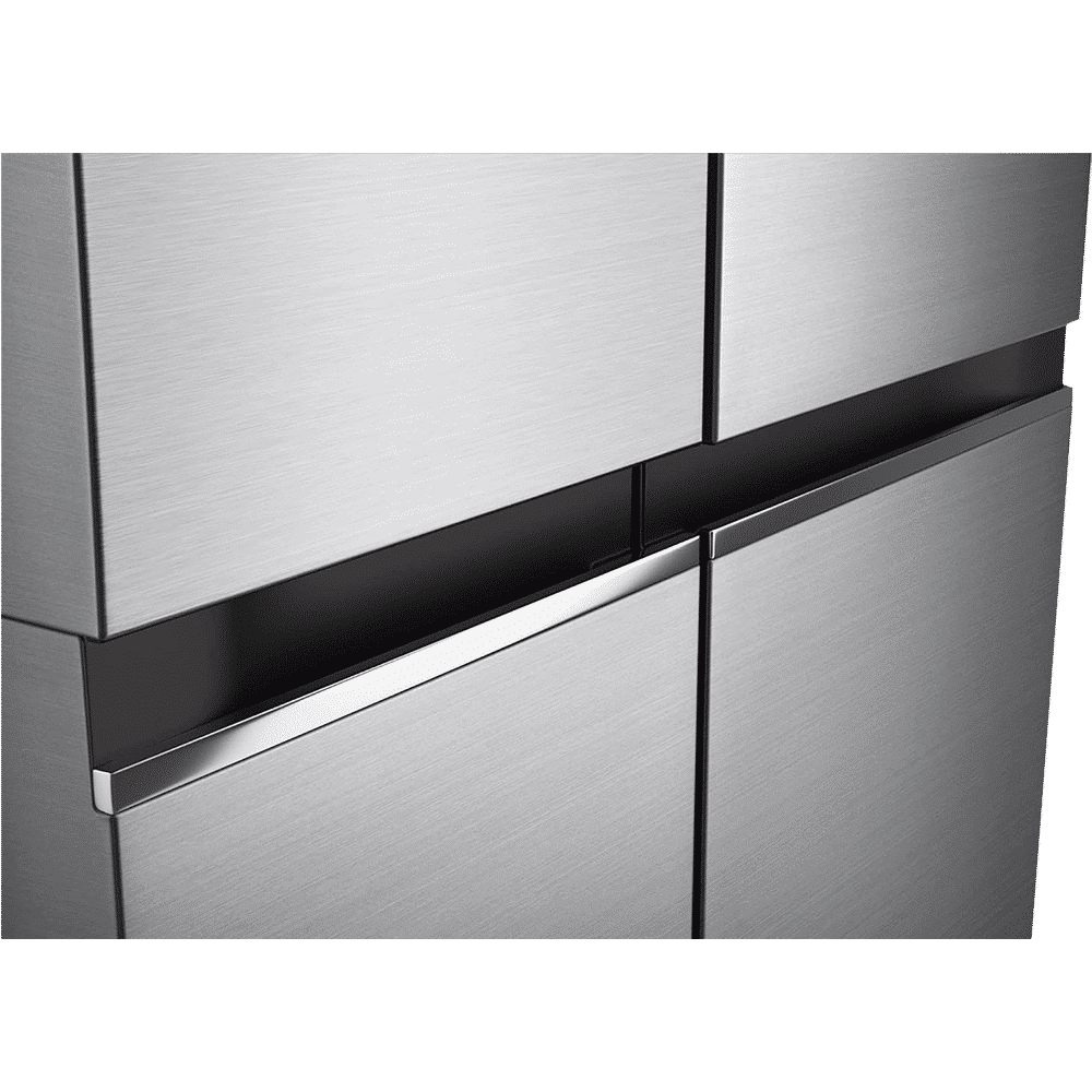 LG 694 Litres Frost Free Side by Side Refrigerator with Door Cooling Plus Technology (GC-B257SLUV.APZQEB, Platinum Silver III)_13