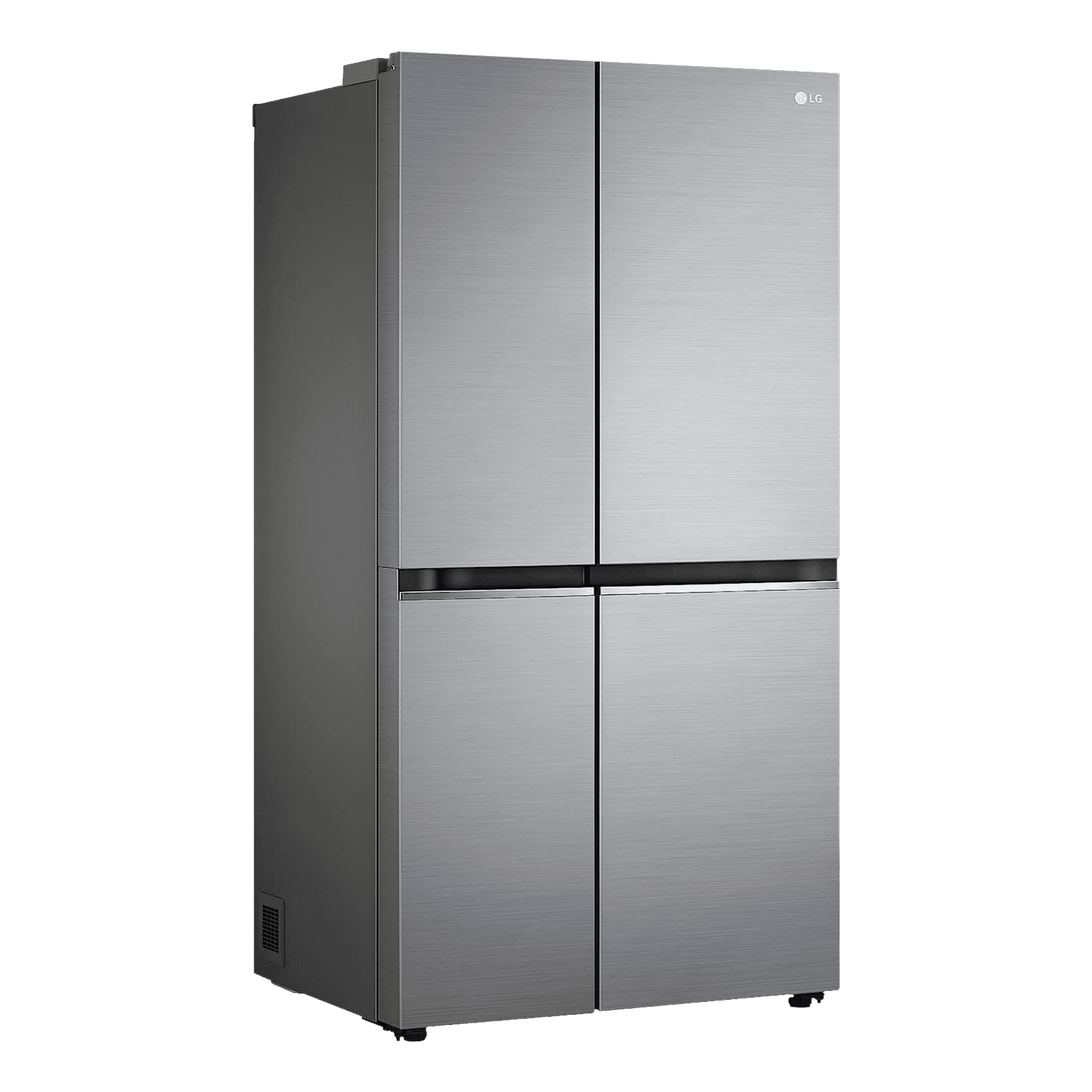 LG 694 Litres Frost Free Side by Side Refrigerator with Door Cooling Plus Technology (GC-B257SLUV.APZQEB, Platinum Silver III)_3
