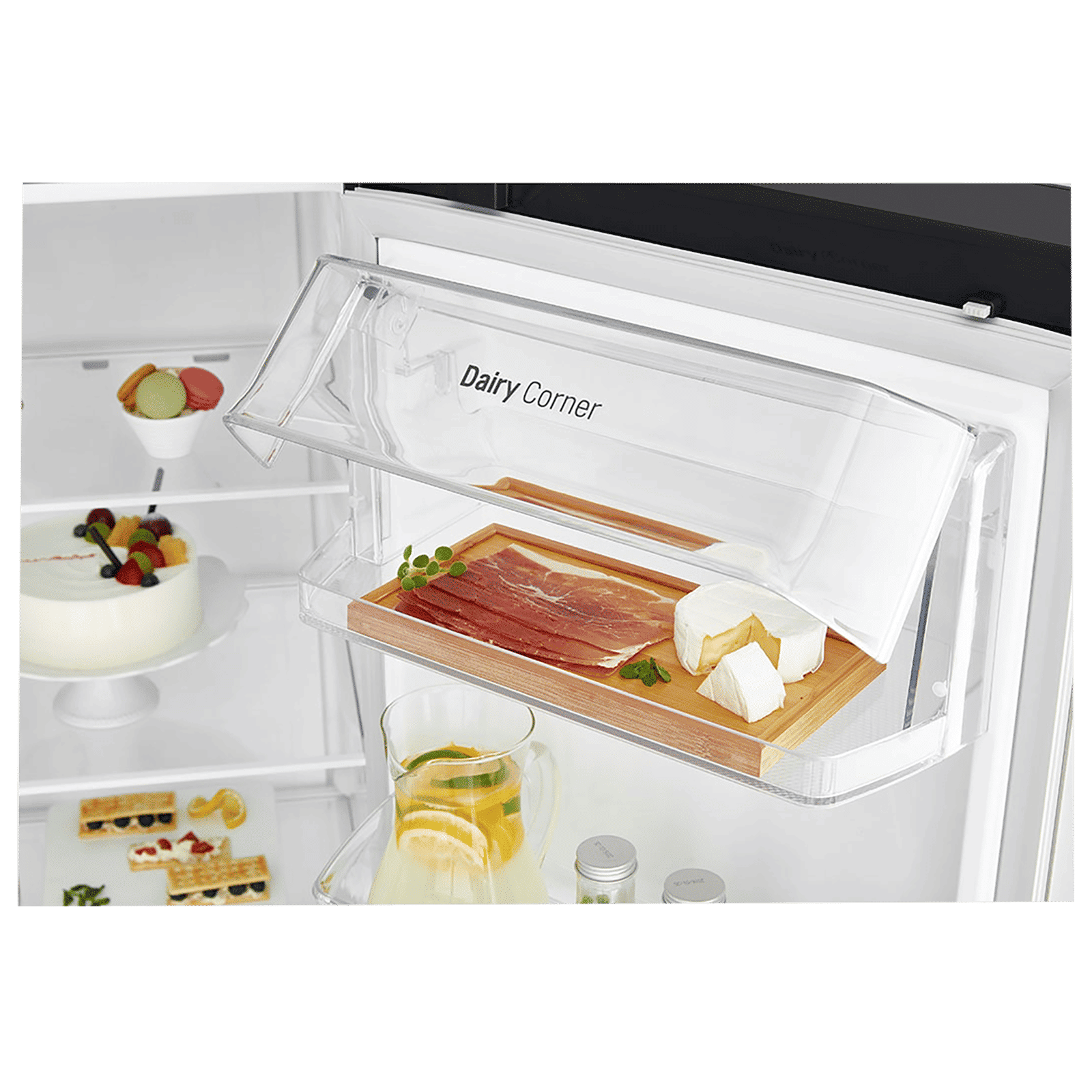 LG 655 Litres Frost Free Side by Side Refrigerator with Door Cooling Plus Technology (GC-B257KQBV.AMCQEB, Matte Black)_6