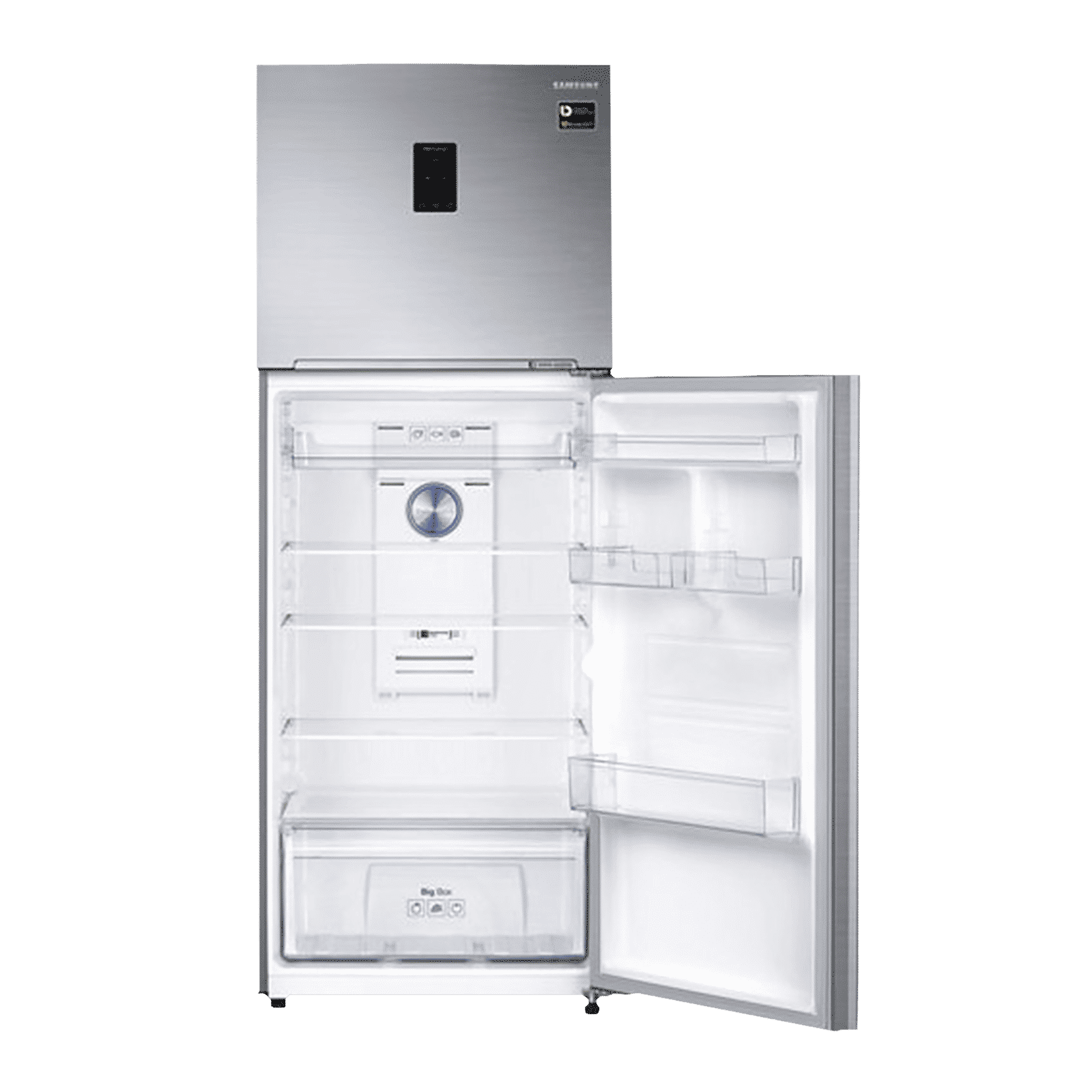 SAMSUNG 415 Litres 2 Star Frost Free Double Door Convertible Refrigerator with All-Around Cooling Technology (RT42B5538S8/TL, Elegant Inox)_10