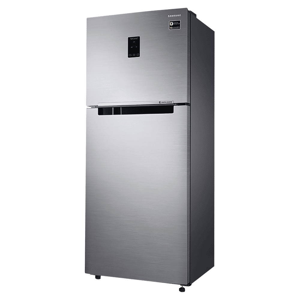 SAMSUNG 415 Litres 2 Star Frost Free Double Door Convertible Refrigerator with All-Around Cooling Technology (RT42B5538S8/TL, Elegant Inox)_4