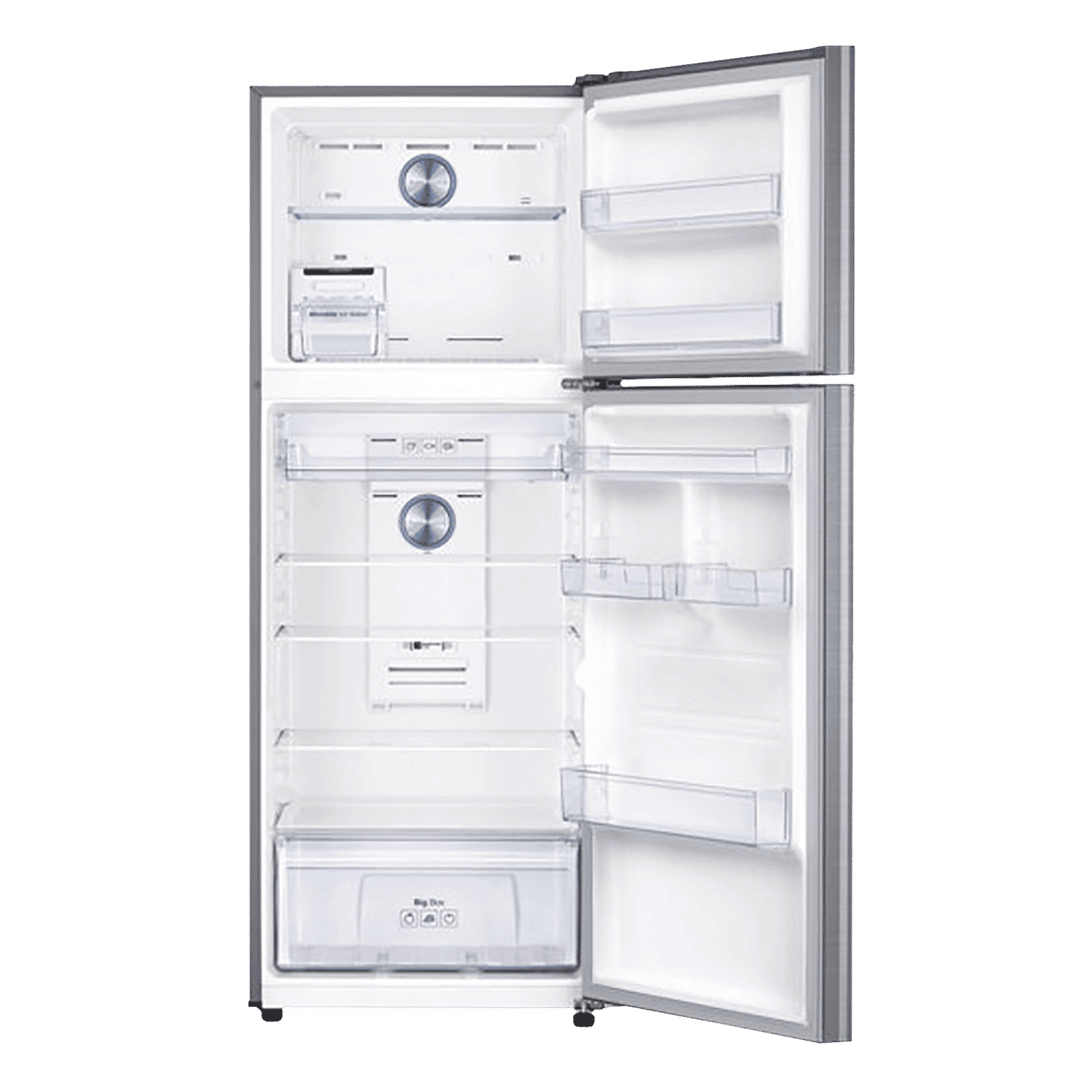 SAMSUNG 415 Litres 2 Star Frost Free Double Door Convertible Refrigerator with All-Around Cooling Technology (RT42B5538S8/TL, Elegant Inox)_6