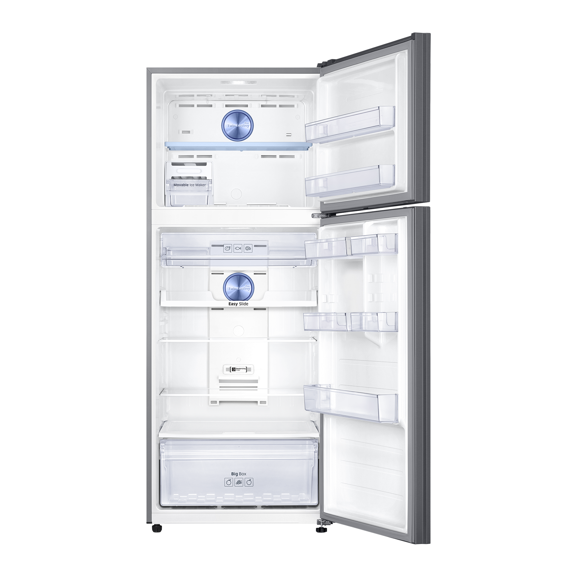 SAMSUNG 465 Litres 3 Star Frost Free Double Door Convertible Refrigerator with Multi Air Flow System (RT47B623ESL/TL, Real Stainless) SAMSUNG 465 Litres 3 Star Frost Free Double Door Convertible Refrigerator with Multi Air Flow System (RT47B623ESL/TL, Real Stainless)_6