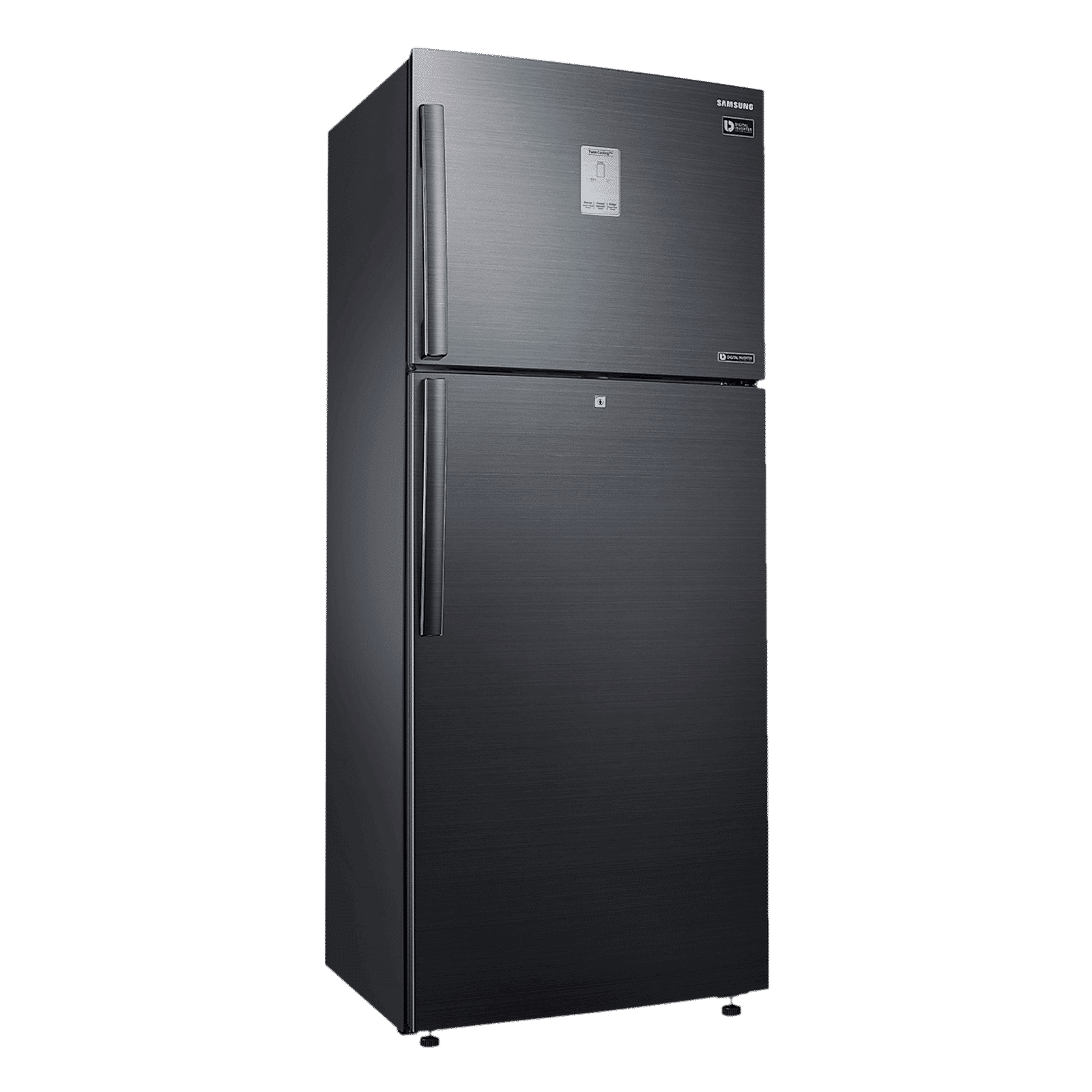 SAMSUNG 478 Litres 2 Star Frost Free Double Door Convertible Refrigerator with Coolpack 12 Hours (RT49B6338BS/TL, Black Inox)_8